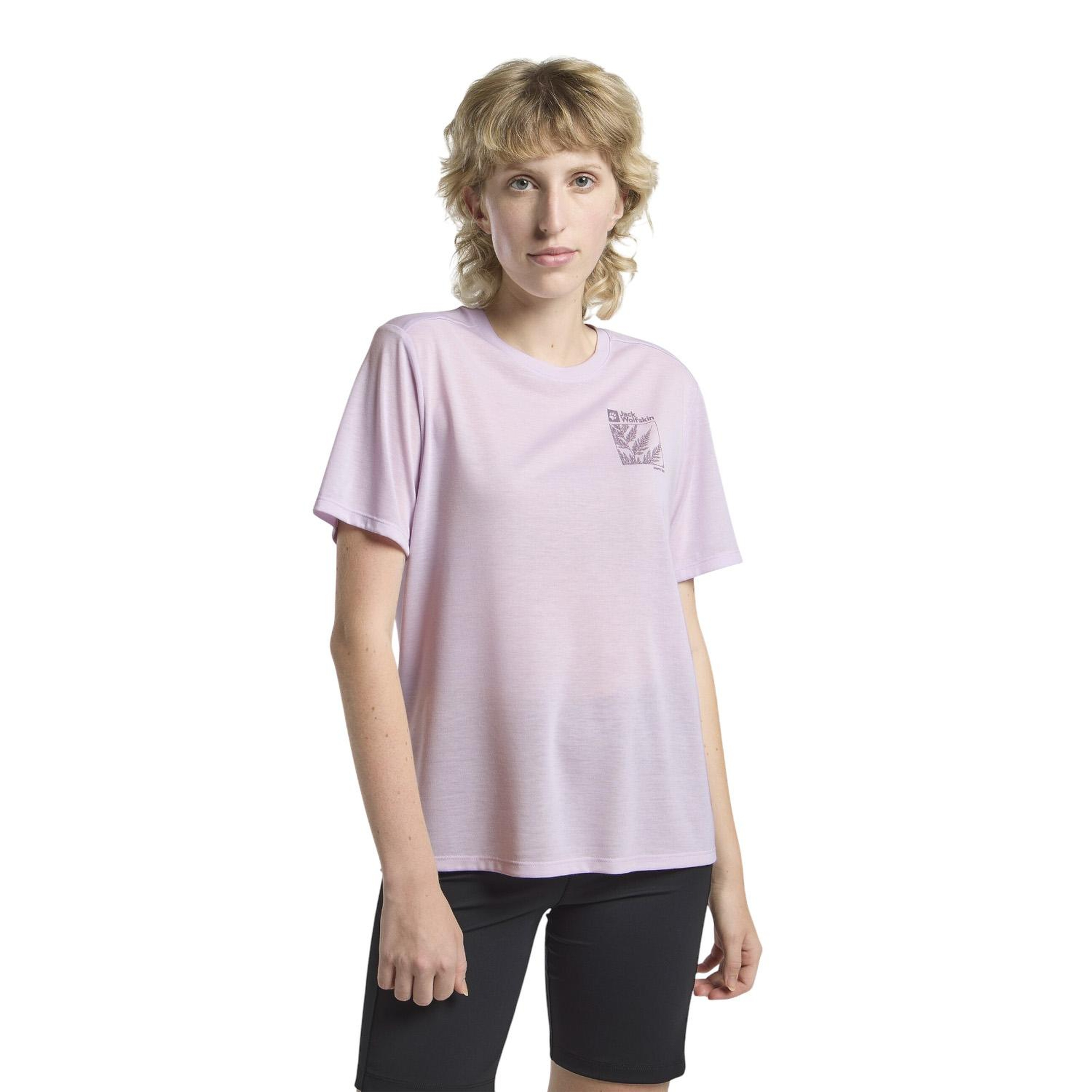 Jack Wolfskin Vonnan Graphic T Kadın Tişört