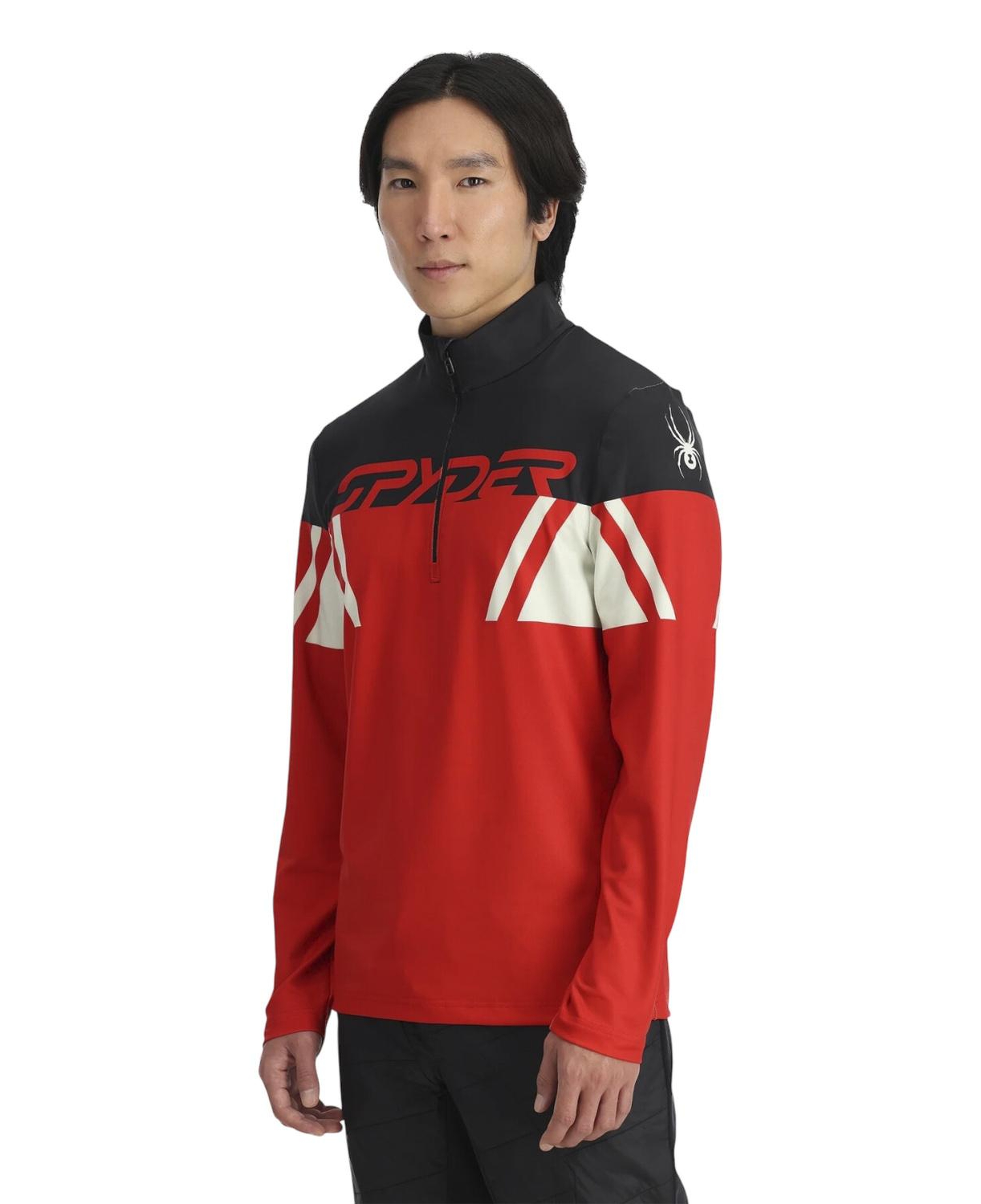 Spyder Podium 1/2 Zip Erkek Kırmızı İçlik Üst