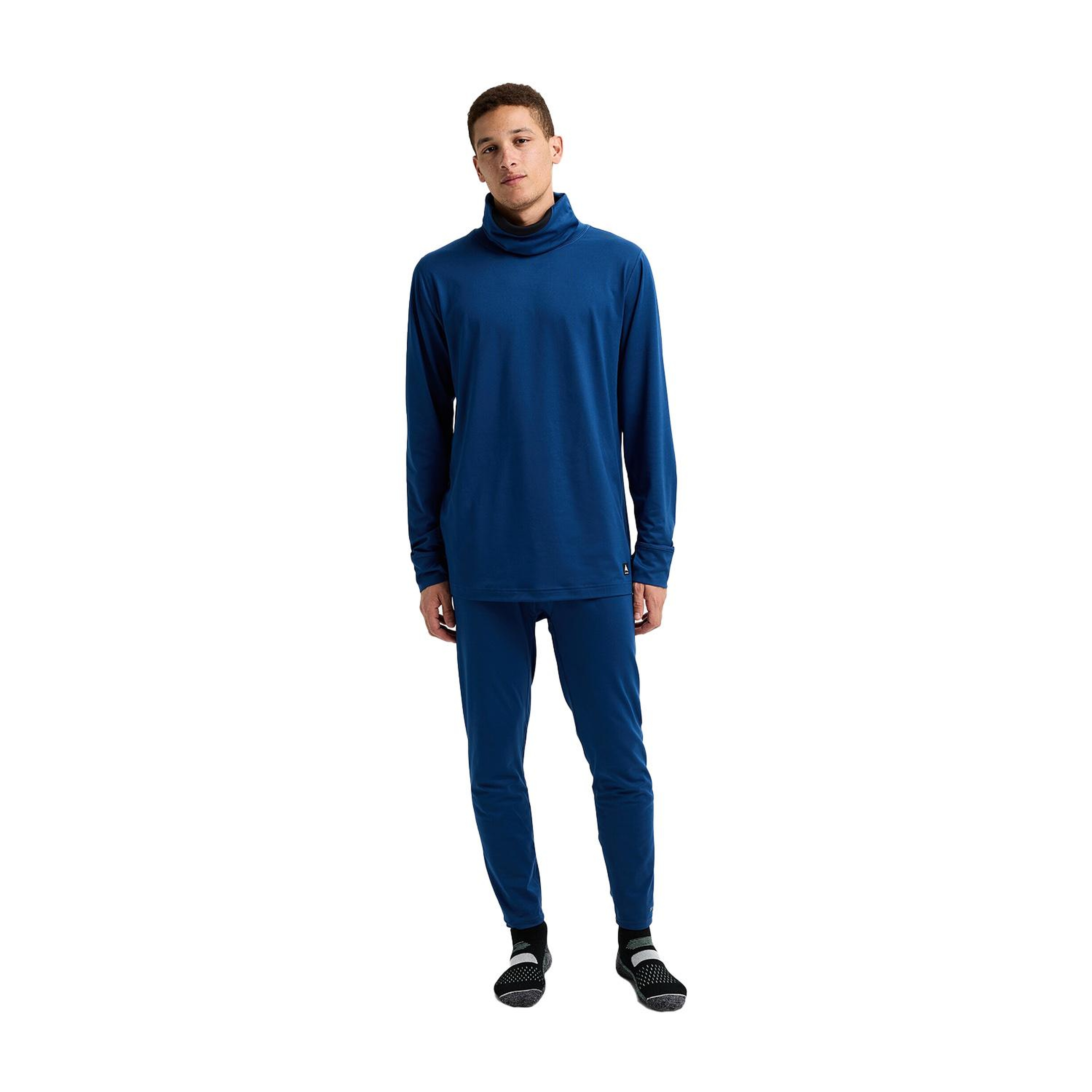 Burton Midweight Base Long Neck Shirt Erkek Mavi Içlik Üst