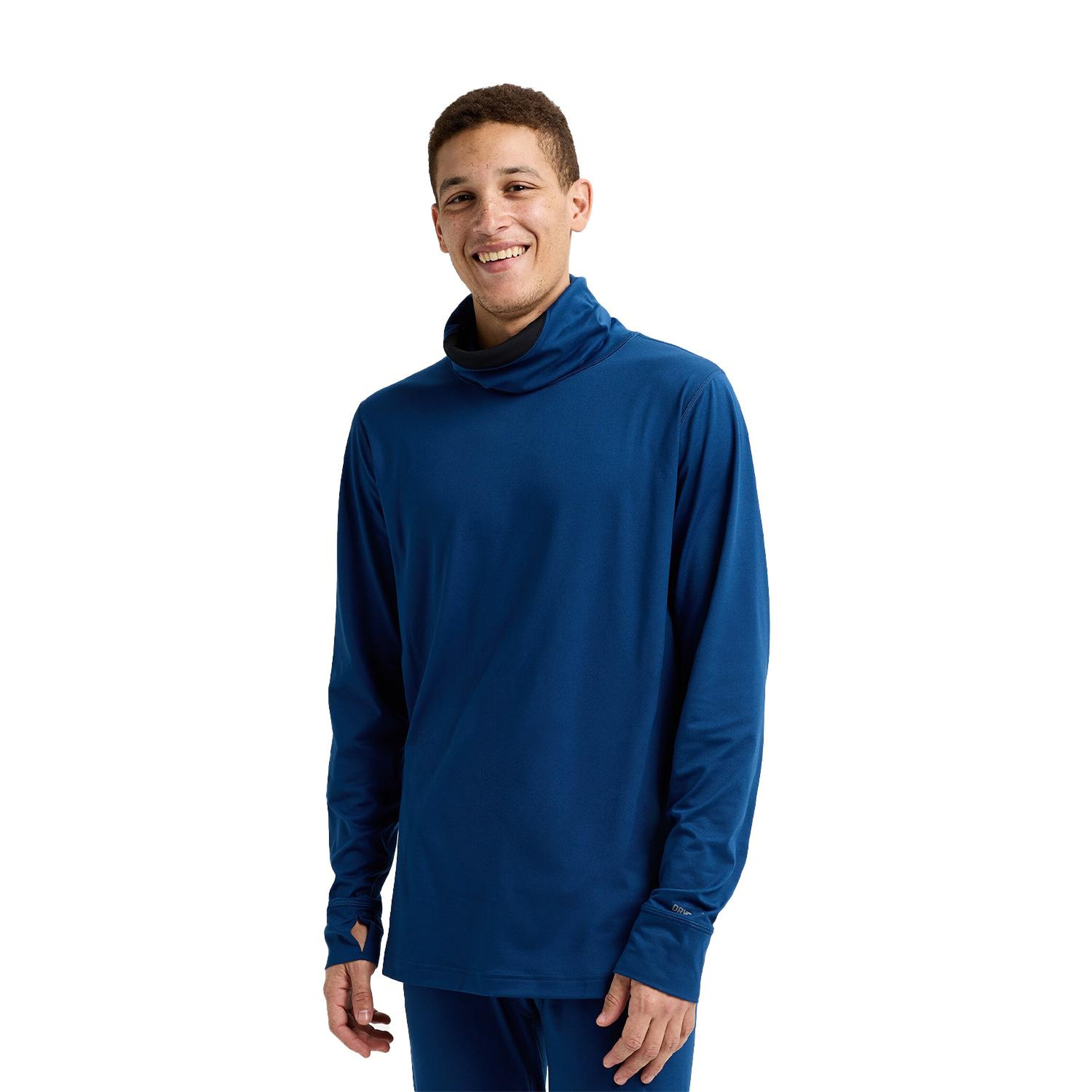 Burton Midweight Base Long Neck Shirt Erkek Mavi Içlik Üst