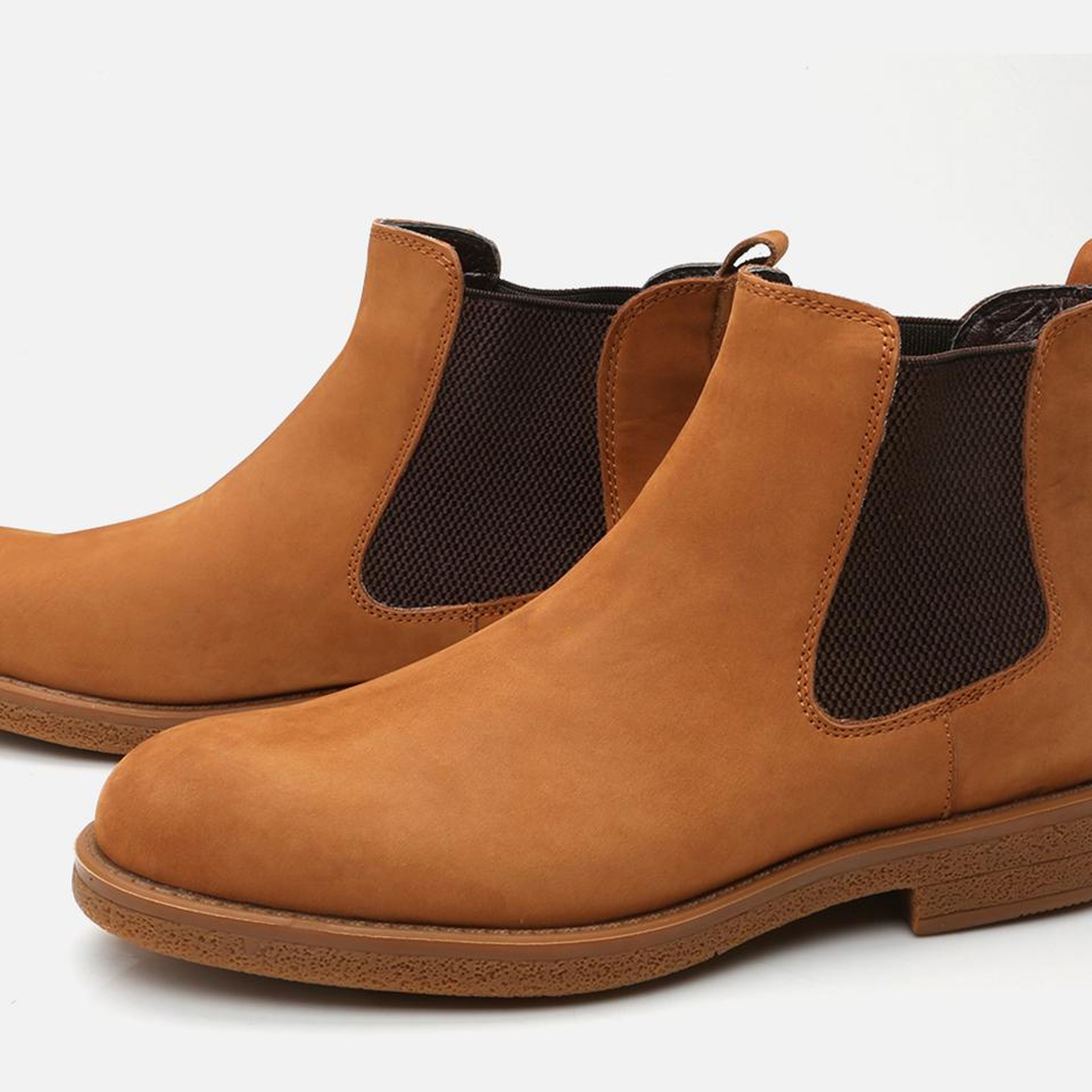 Erkek Süet Deri Taba Chealse Bot