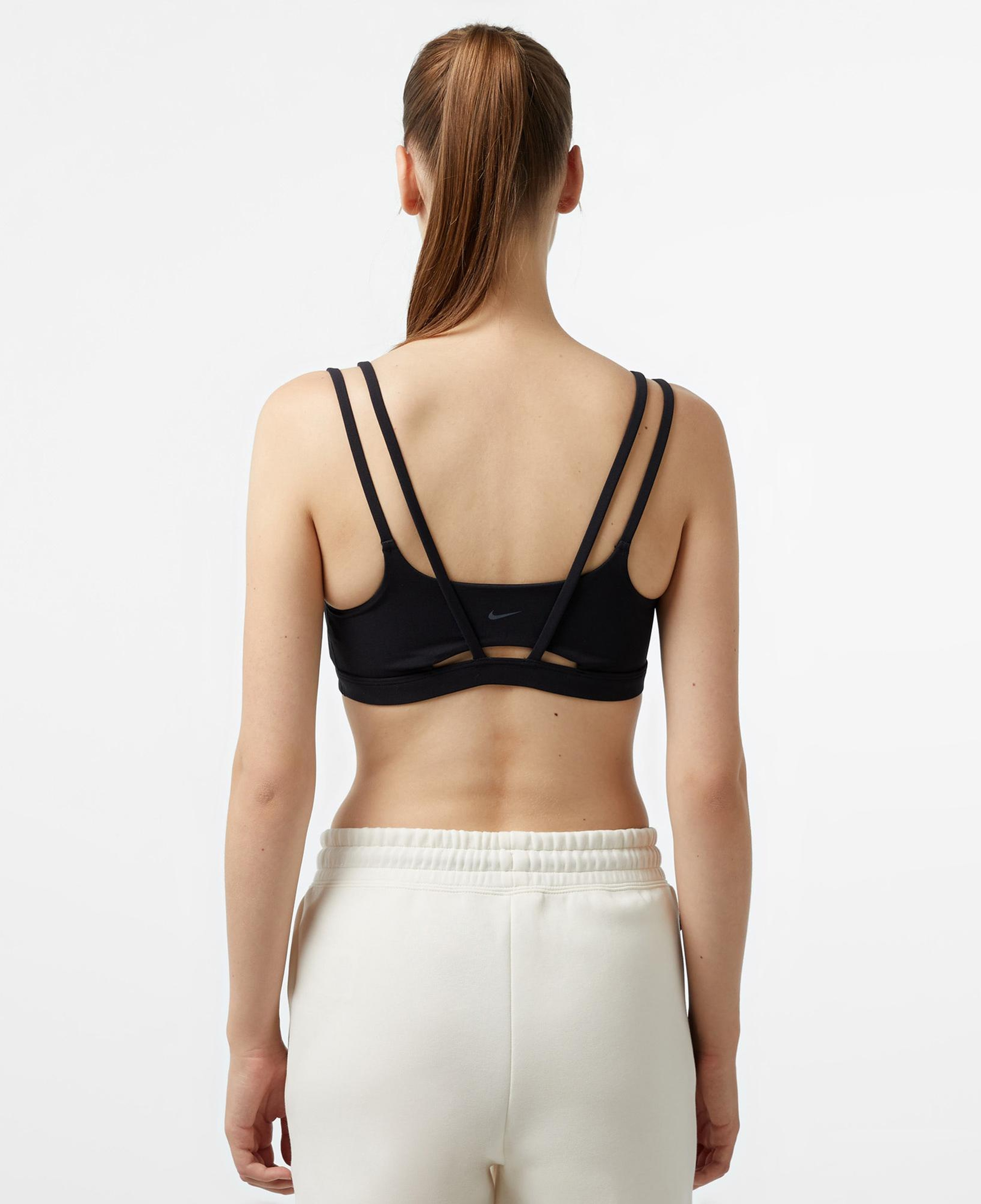 Nike Dri-Fit Zenvy Starppy Kadın Siyah Bra