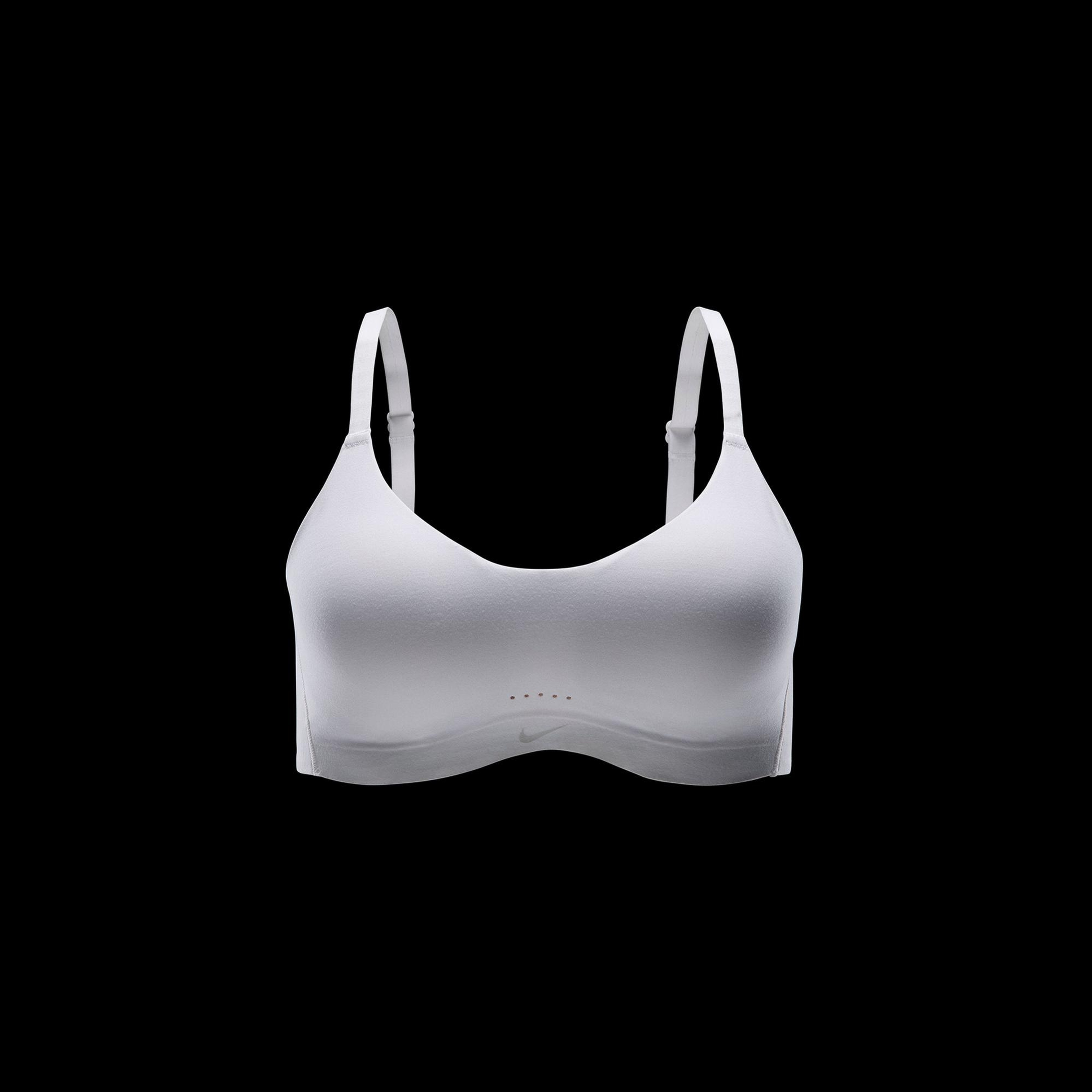 Nike Alate Minimalist Kadın Beyaz Bra