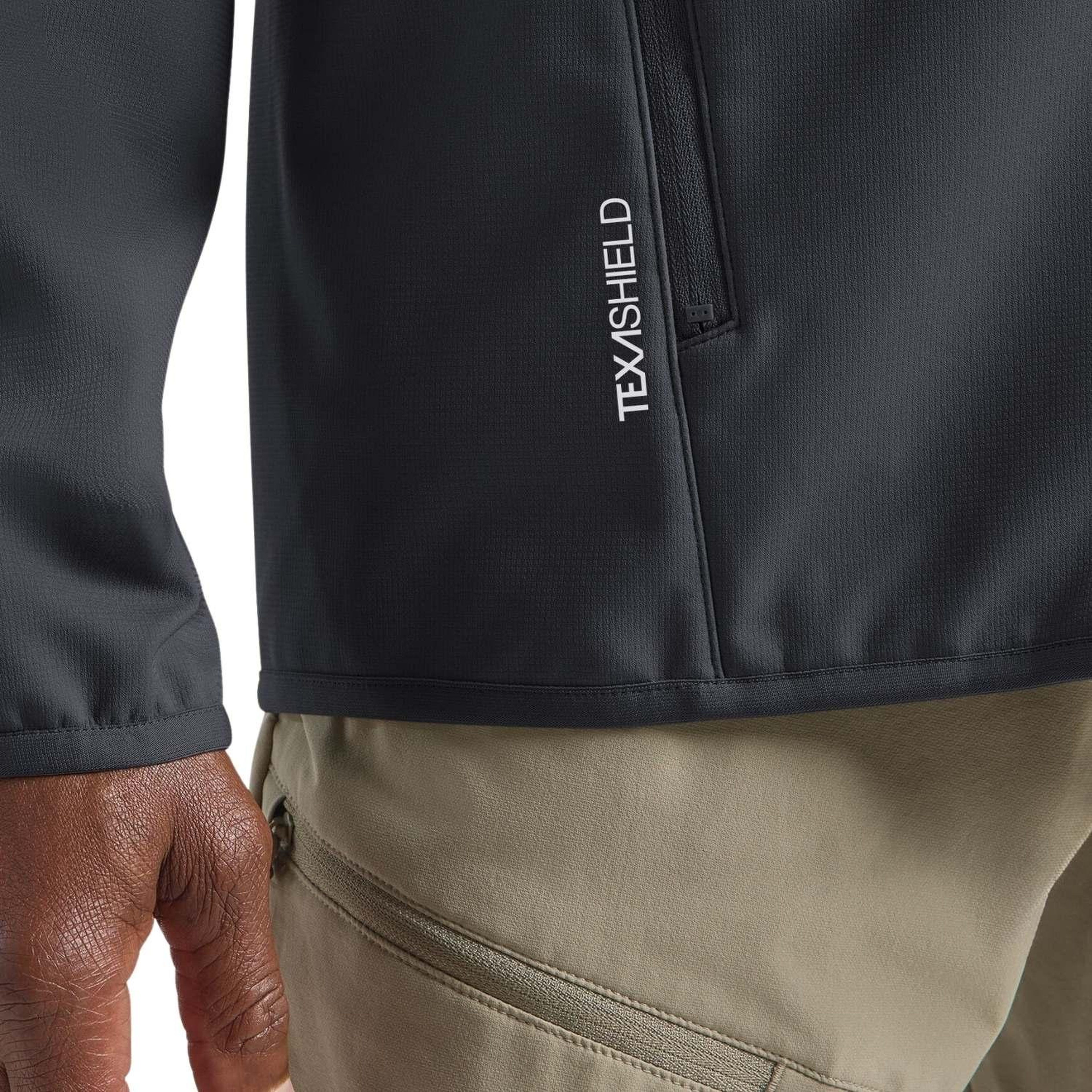 Jack Wolfskin Bornberg Hoody Erkek Siyah Softshell