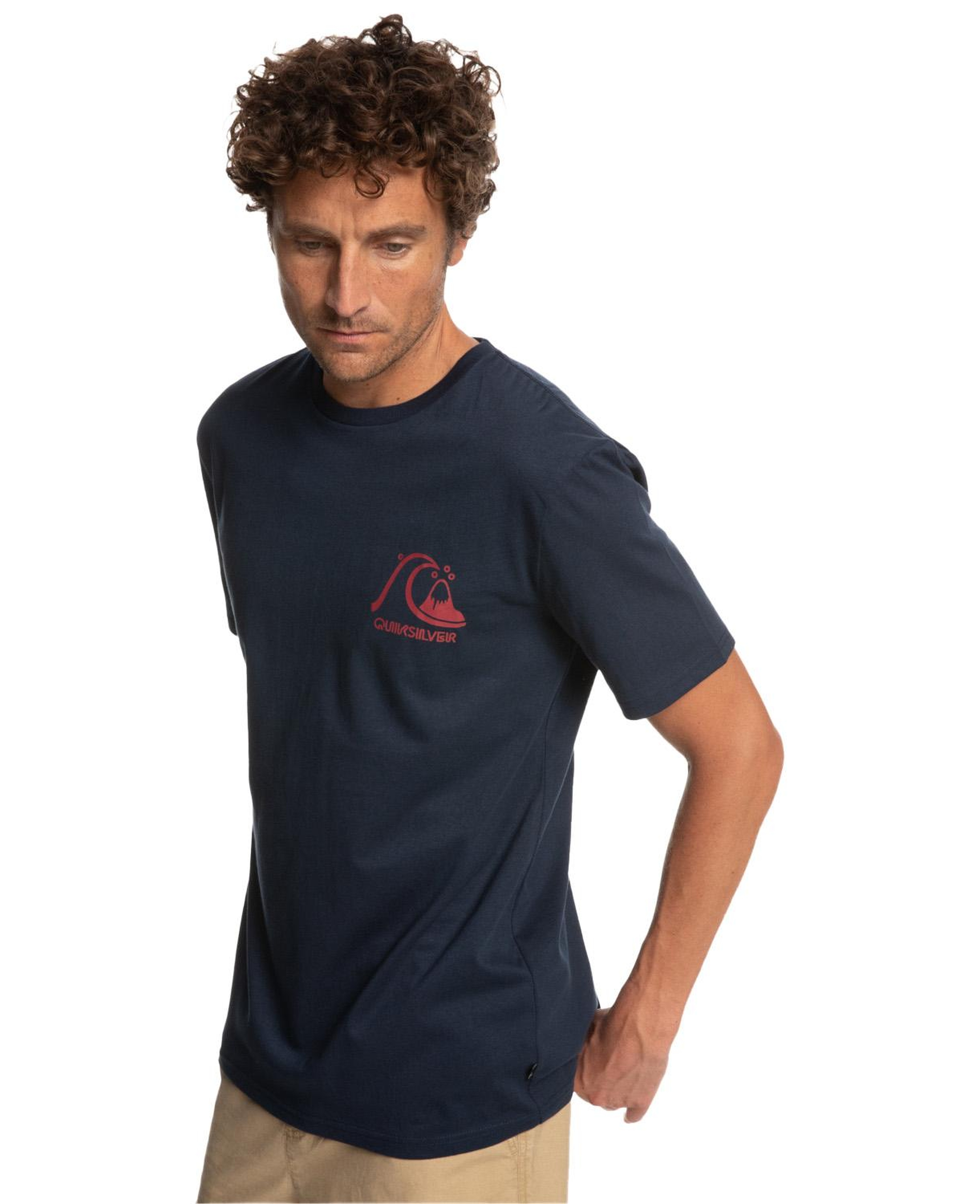 Quiksilver Theoriginaltee Erkek Mavi Tişört