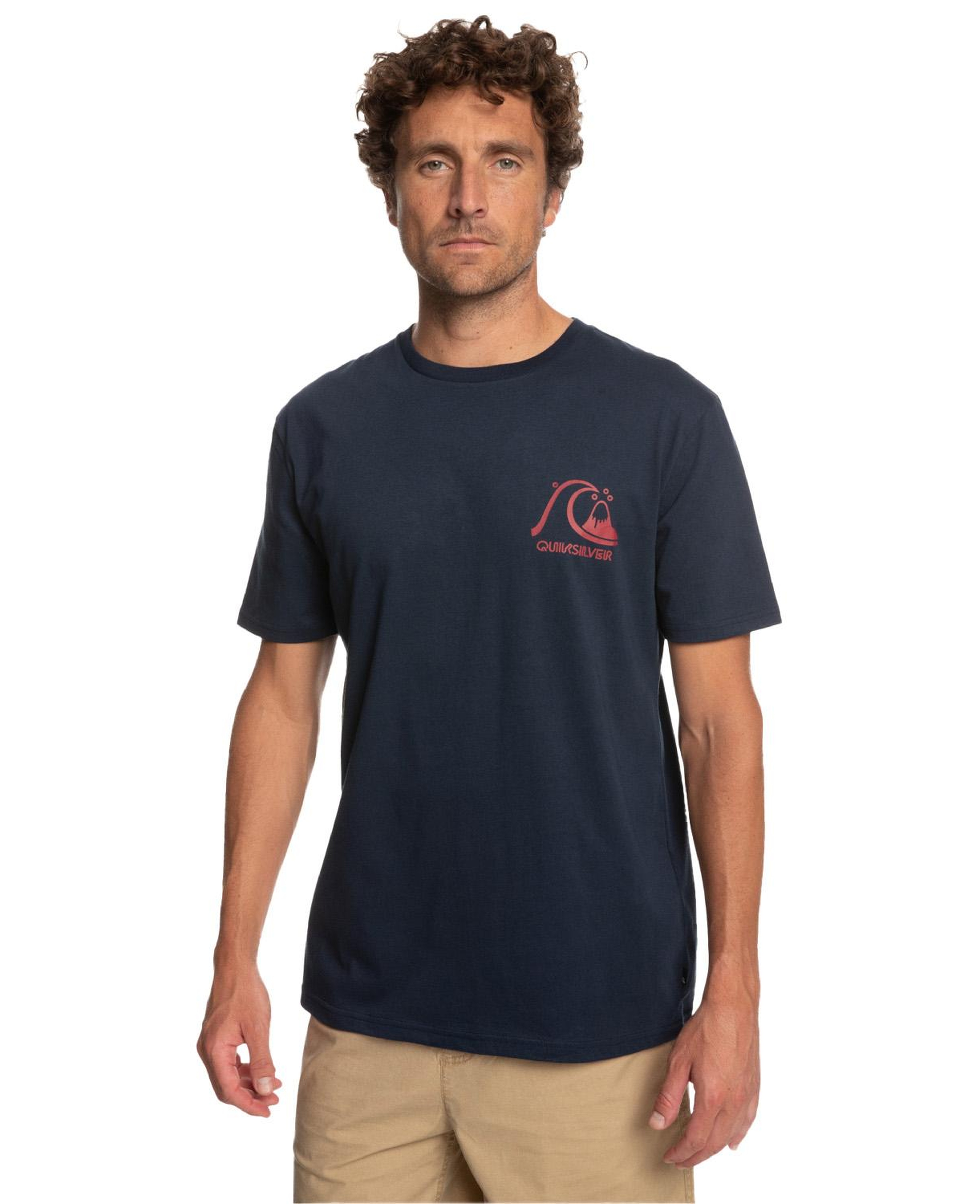 Quiksilver Theoriginaltee Erkek Mavi Tişört