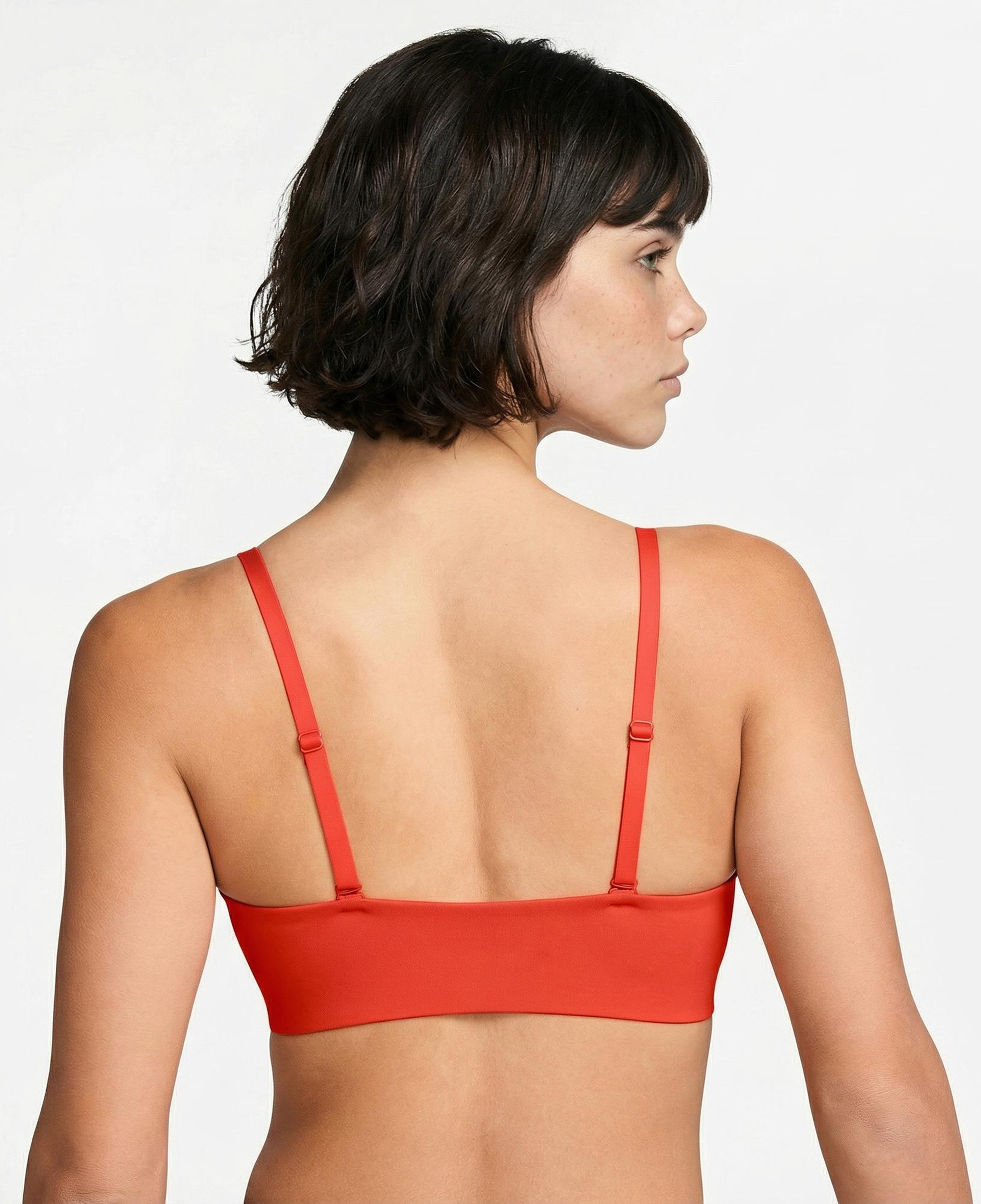Nike Dri-Fit Form Kadın Kırmızı Bra