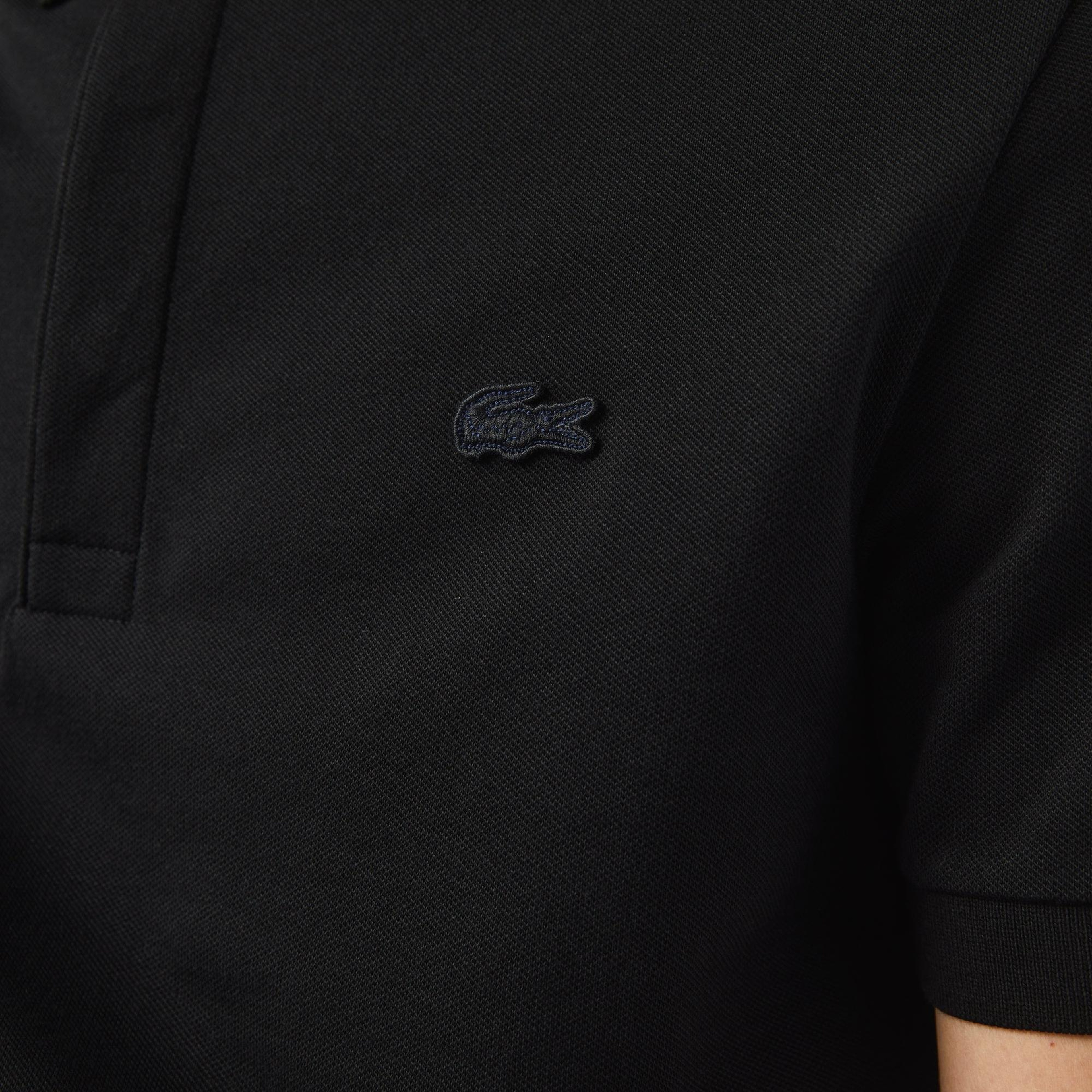 Lacoste Paris Erkek Regular Fit Siyah Polo