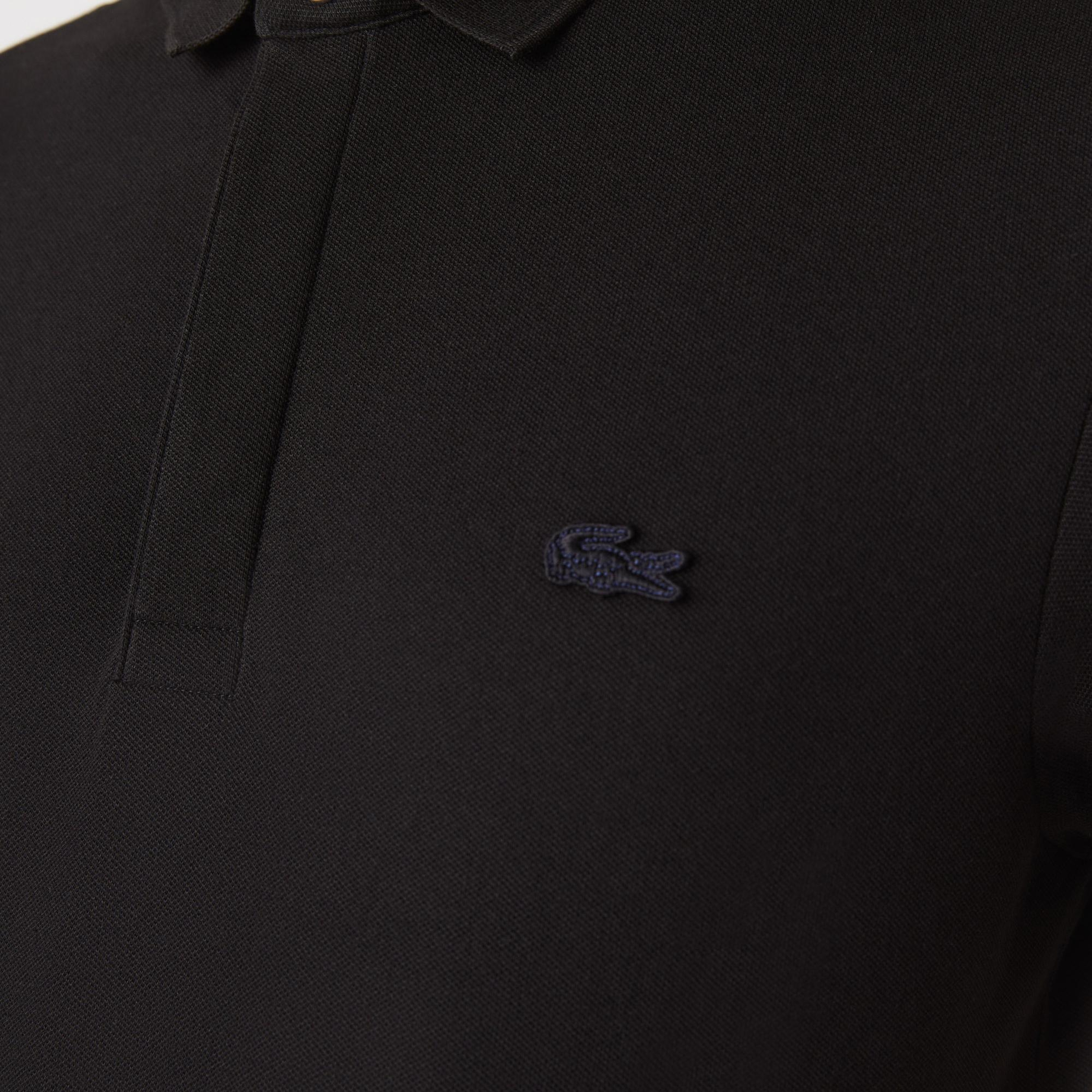 Lacoste Paris Erkek Regular Fit Siyah Polo