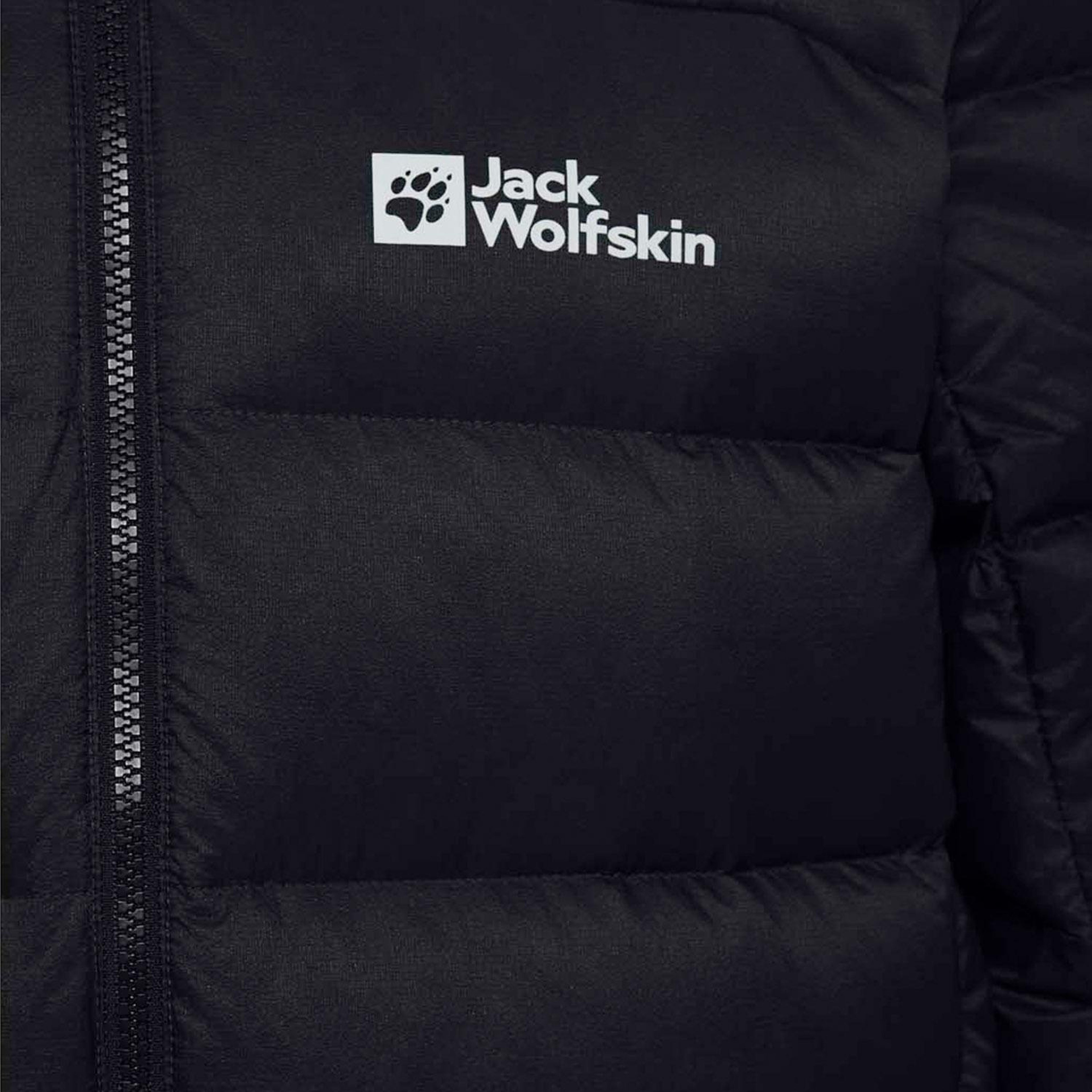 Jack Wolfskin Nebelhorn Down Hoody Erkek Siyah Outdoor Ceketi