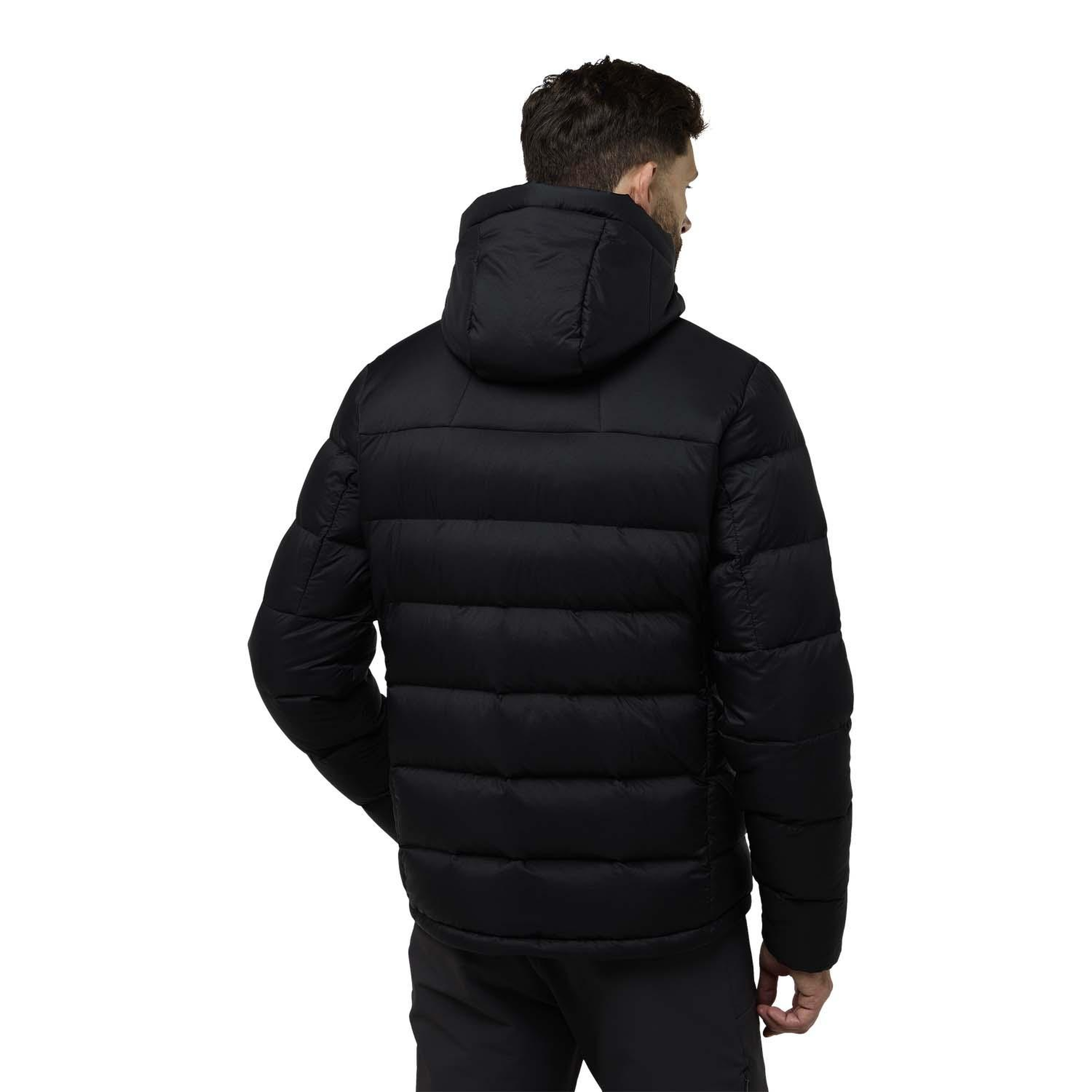 Jack Wolfskin Nebelhorn Down Hoody Erkek Siyah Outdoor Ceketi
