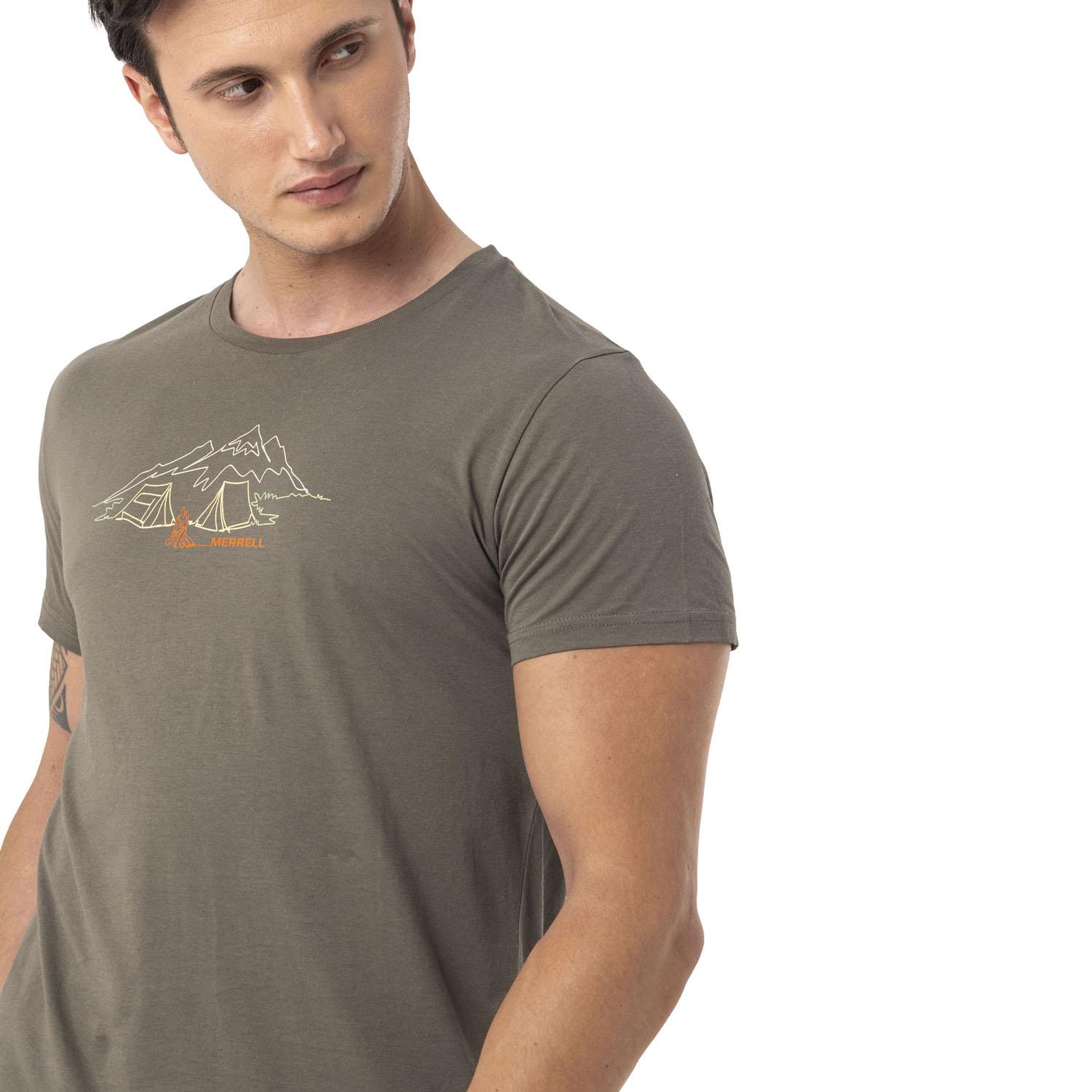 Merrell Tamp Erkek Yeşil Tişört