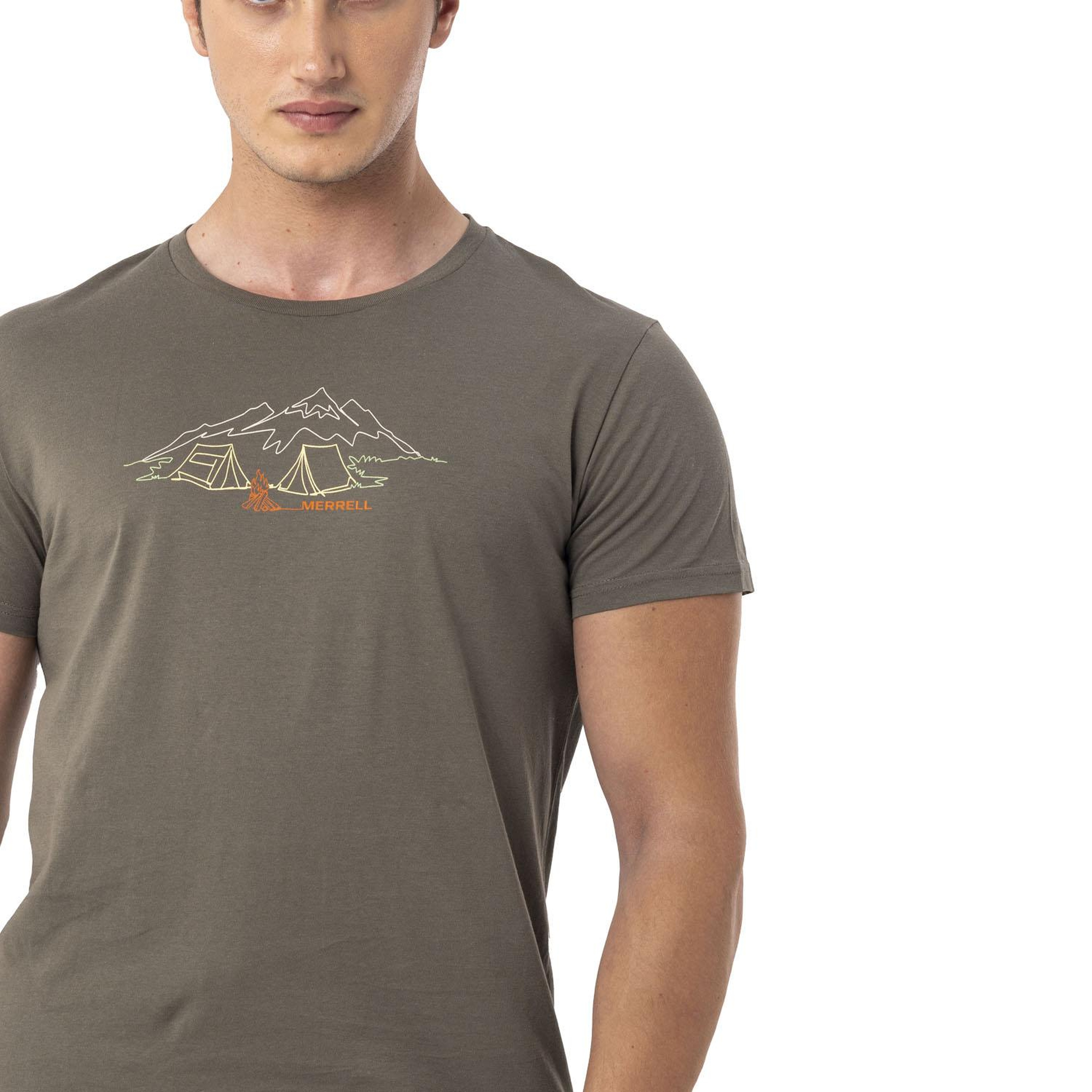 Merrell Tamp Erkek Yeşil Tişört