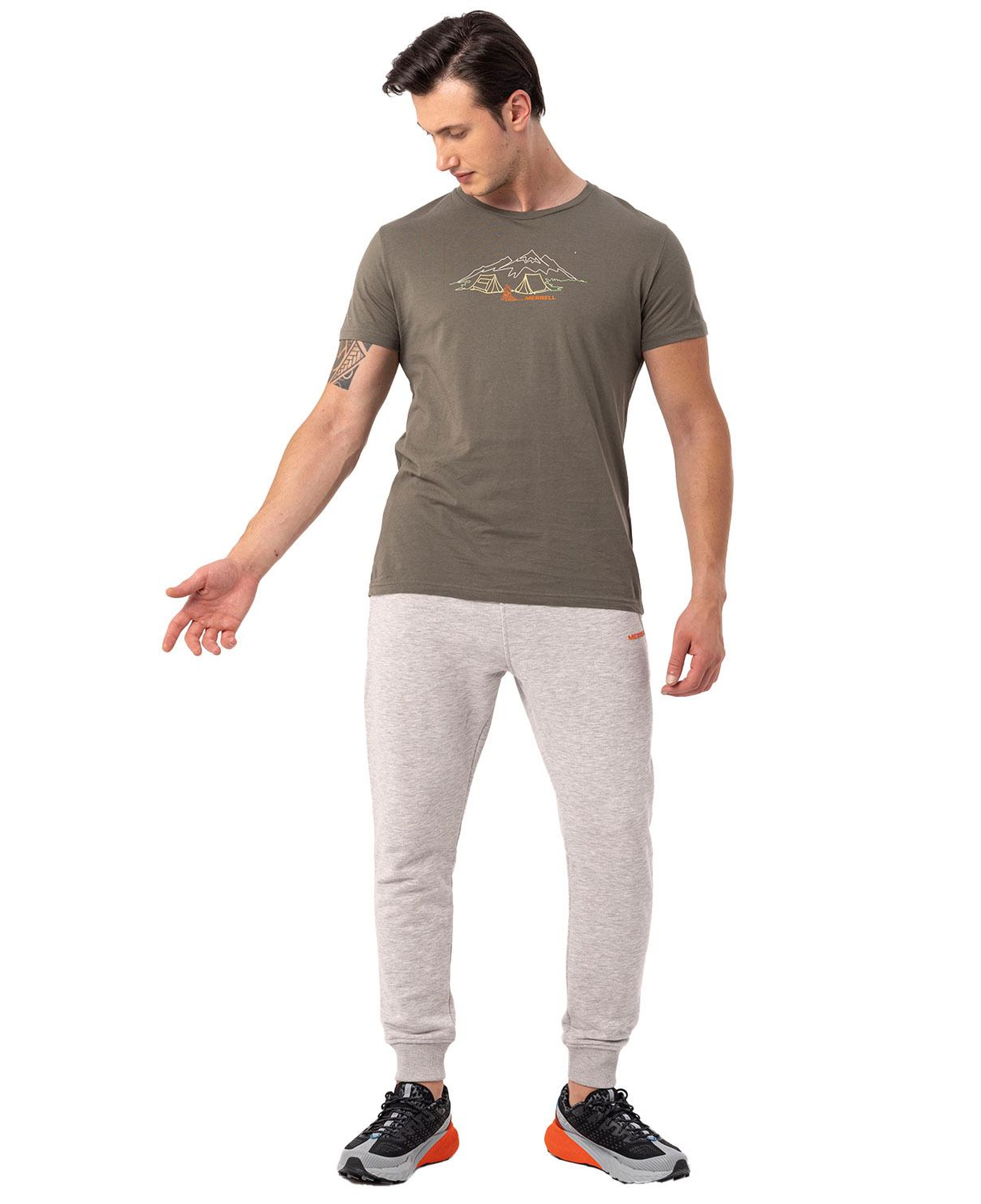 Merrell Tamp Erkek Yeşil Tişört