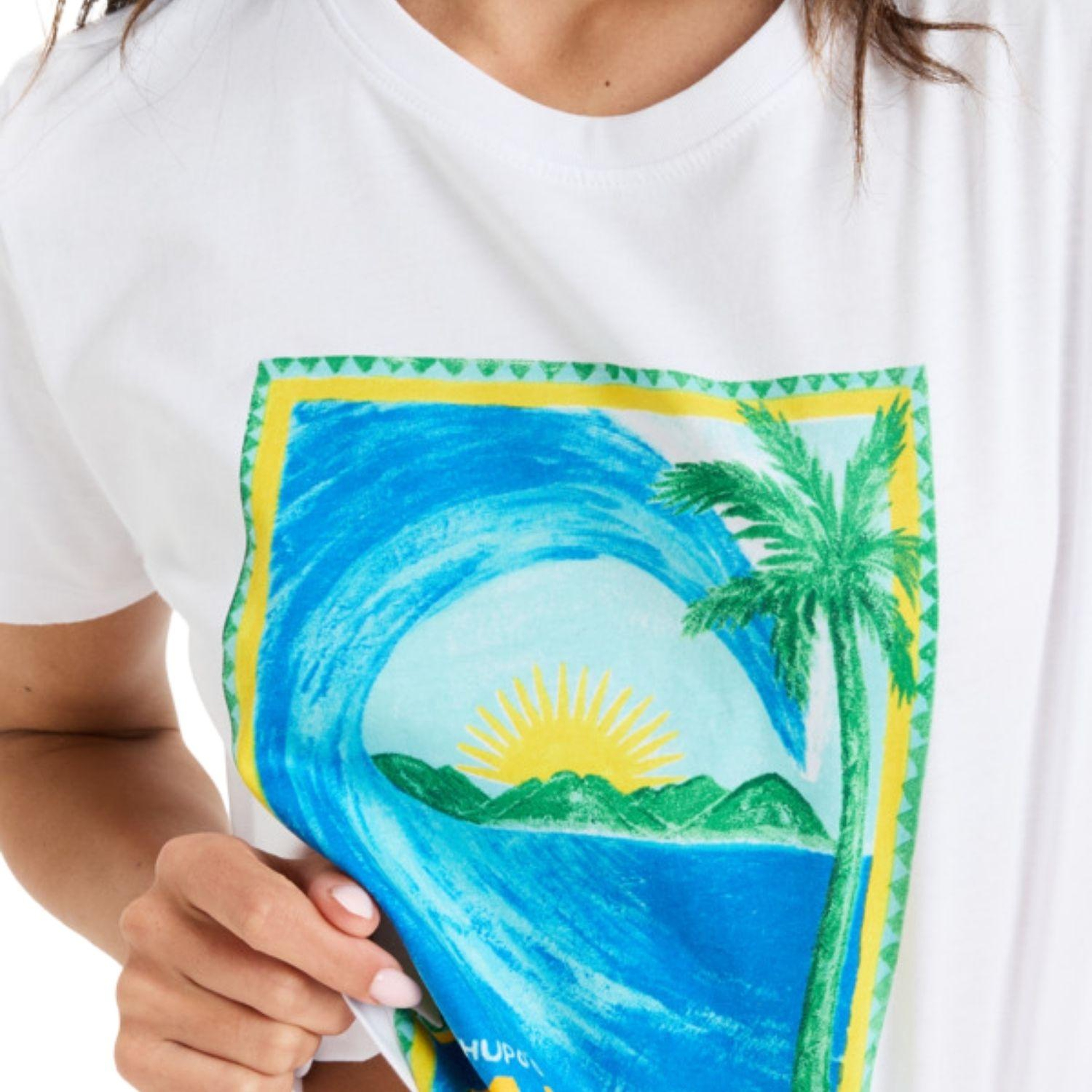 Roxy Atlas Oceanregular Crop Kadın Renkli Tişört