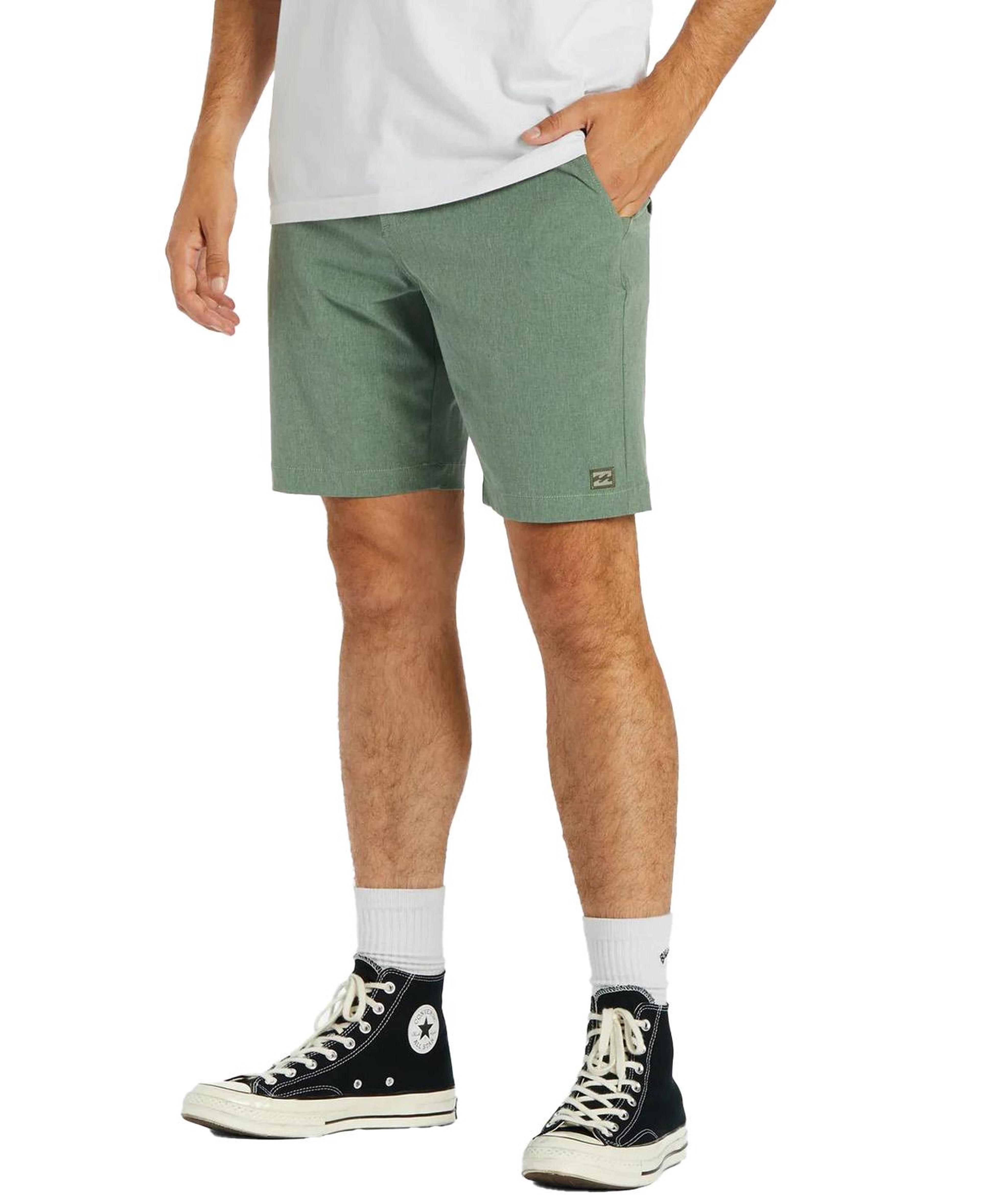 Billabong Crossfire Mid Erkek Yeşil Walkshort