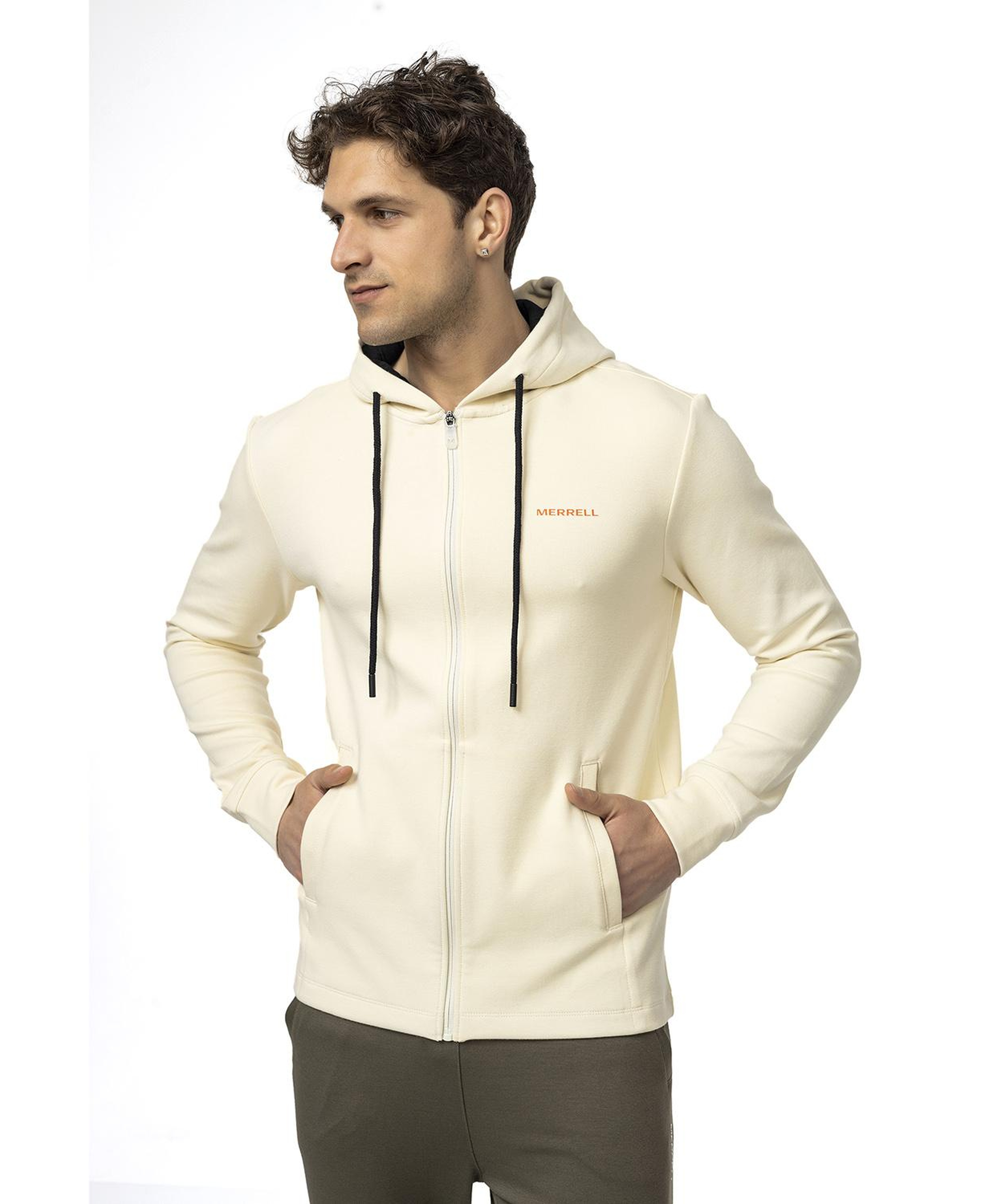 Merrell Sting Erkek Bej Sweatshirt
