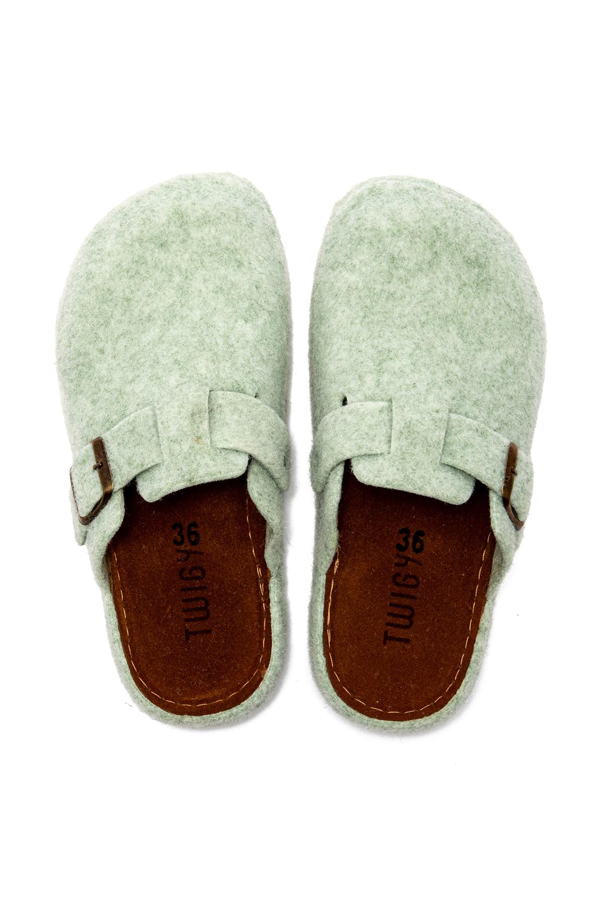 Tuana Kadın,Garson Boy Ev Terliği Yeşil 36/40