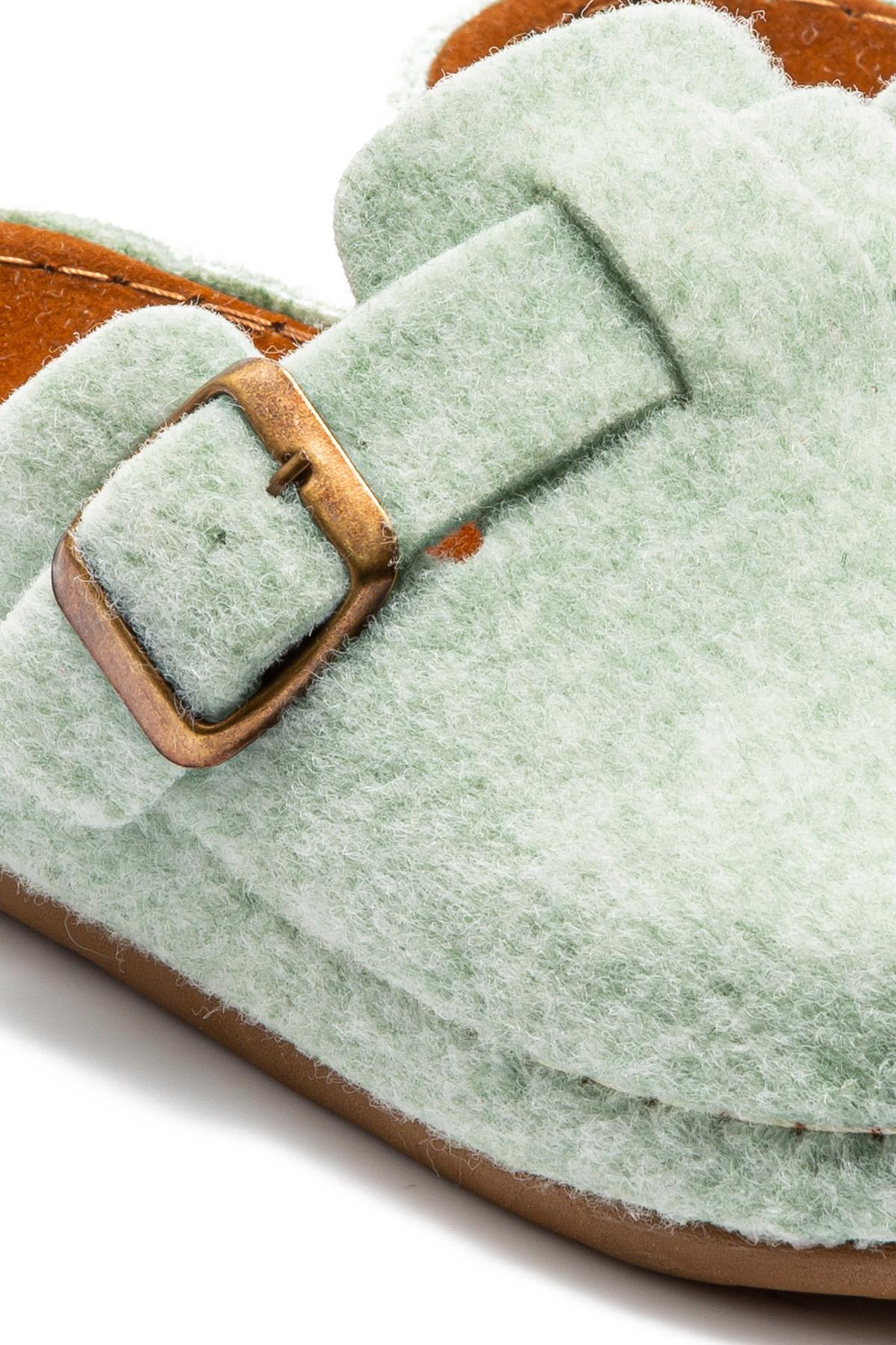 Tuana Kadın,Garson Boy Ev Terliği Yeşil 36/40