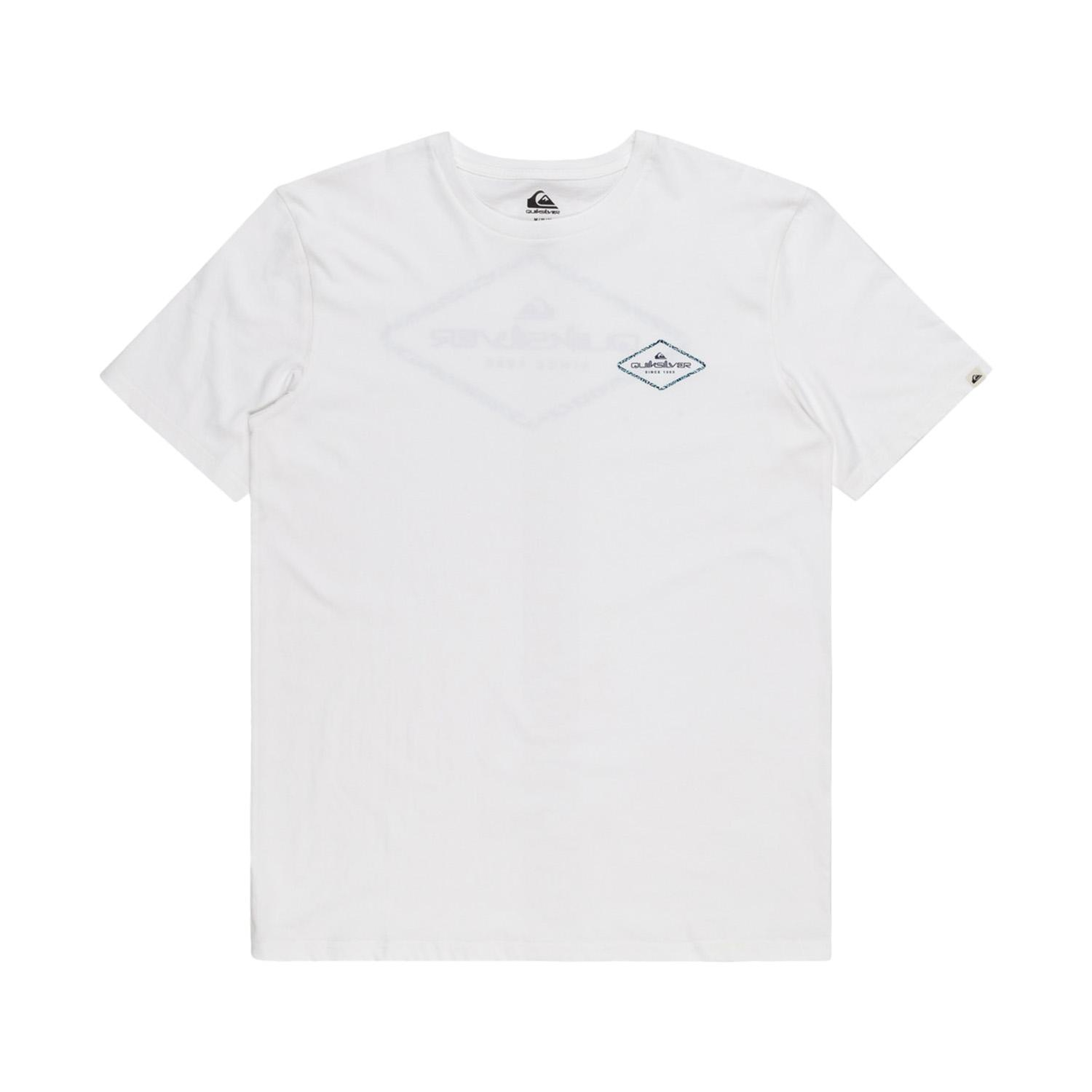 Quiksilver Omni Lock Erkek Beyaz Tişört