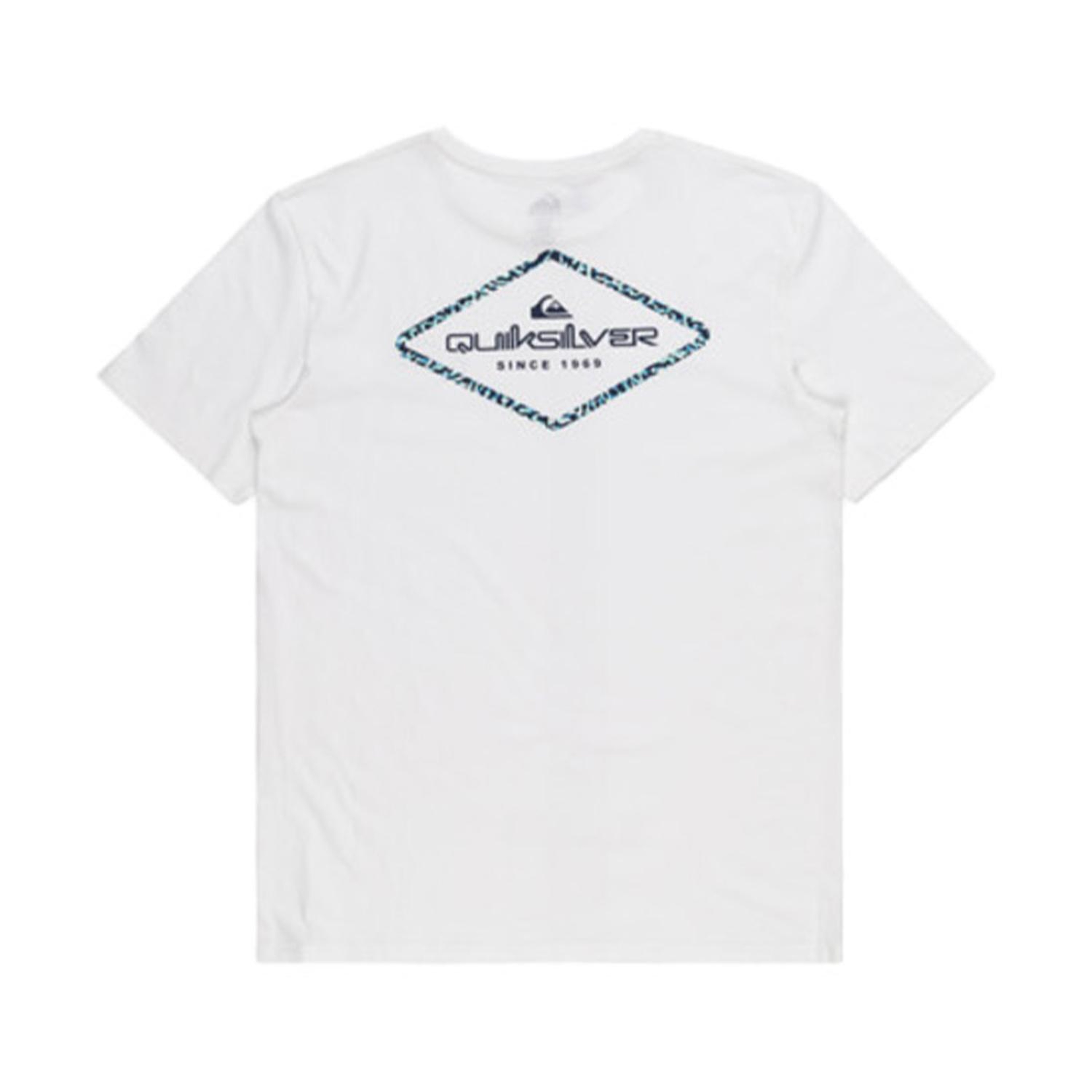 Quiksilver Omni Lock Erkek Beyaz Tişört