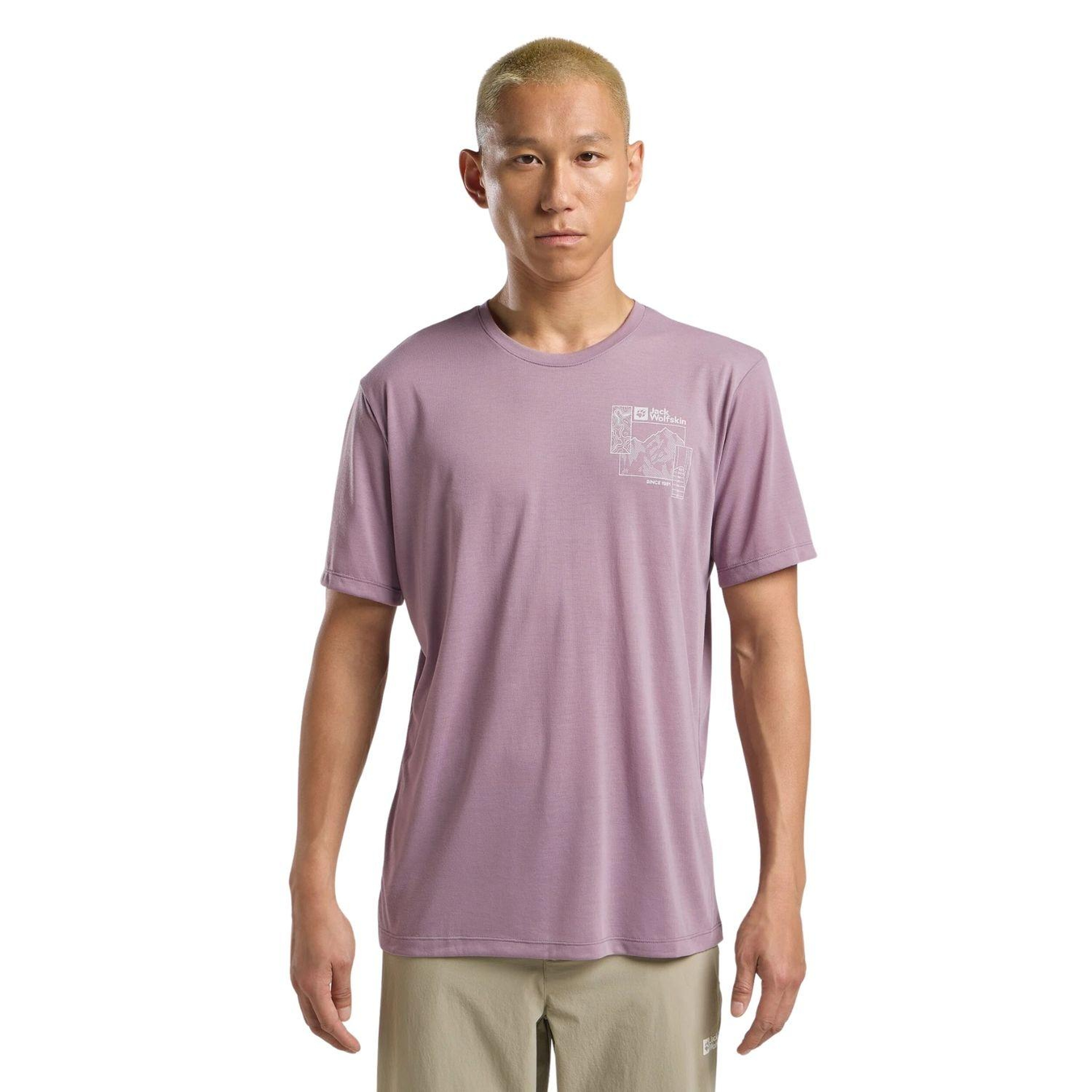 Jack Wolfskin Vonnan Graphic T Erkek Tişört