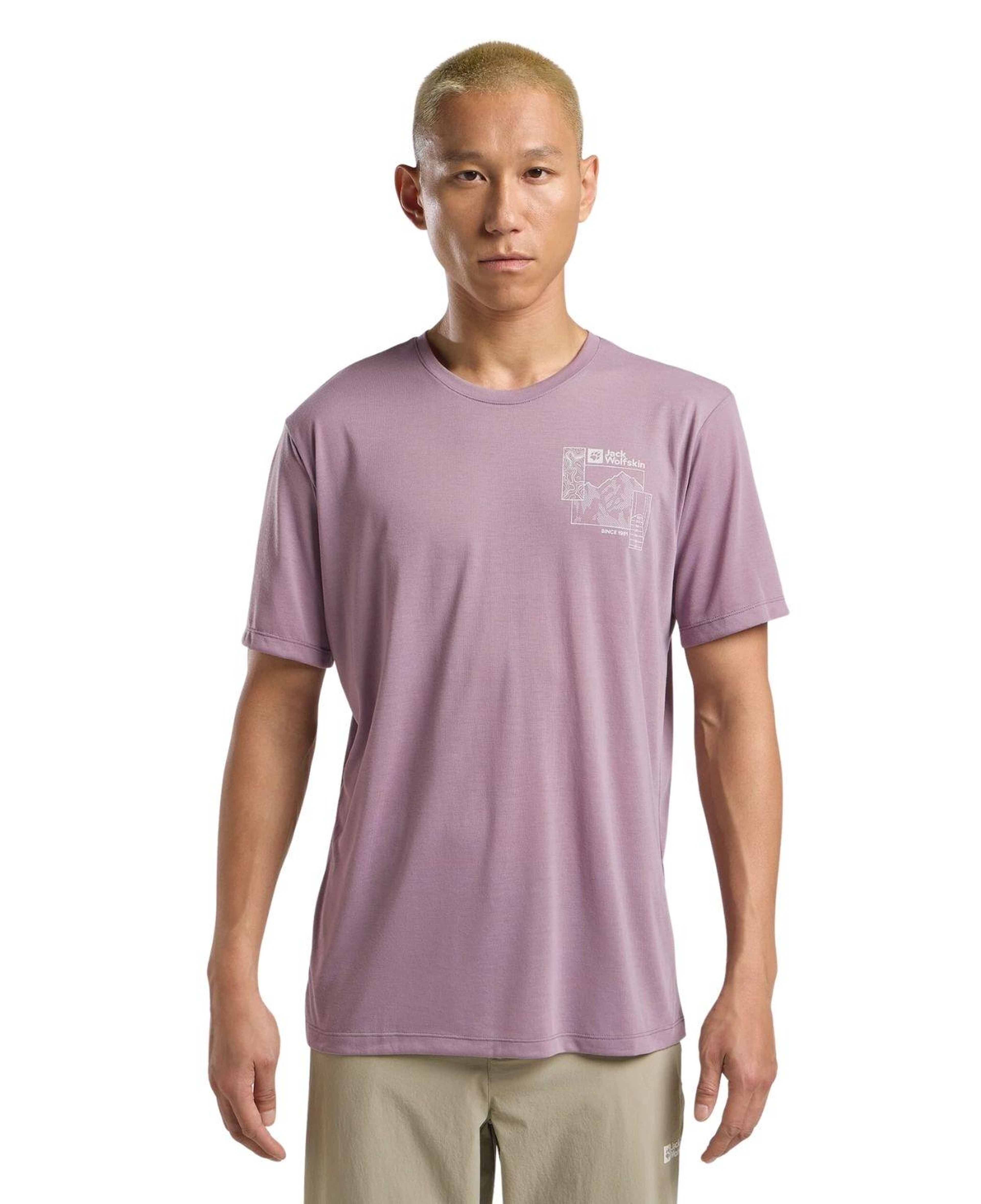 Jack Wolfskin Vonnan Graphic T Erkek Tişört