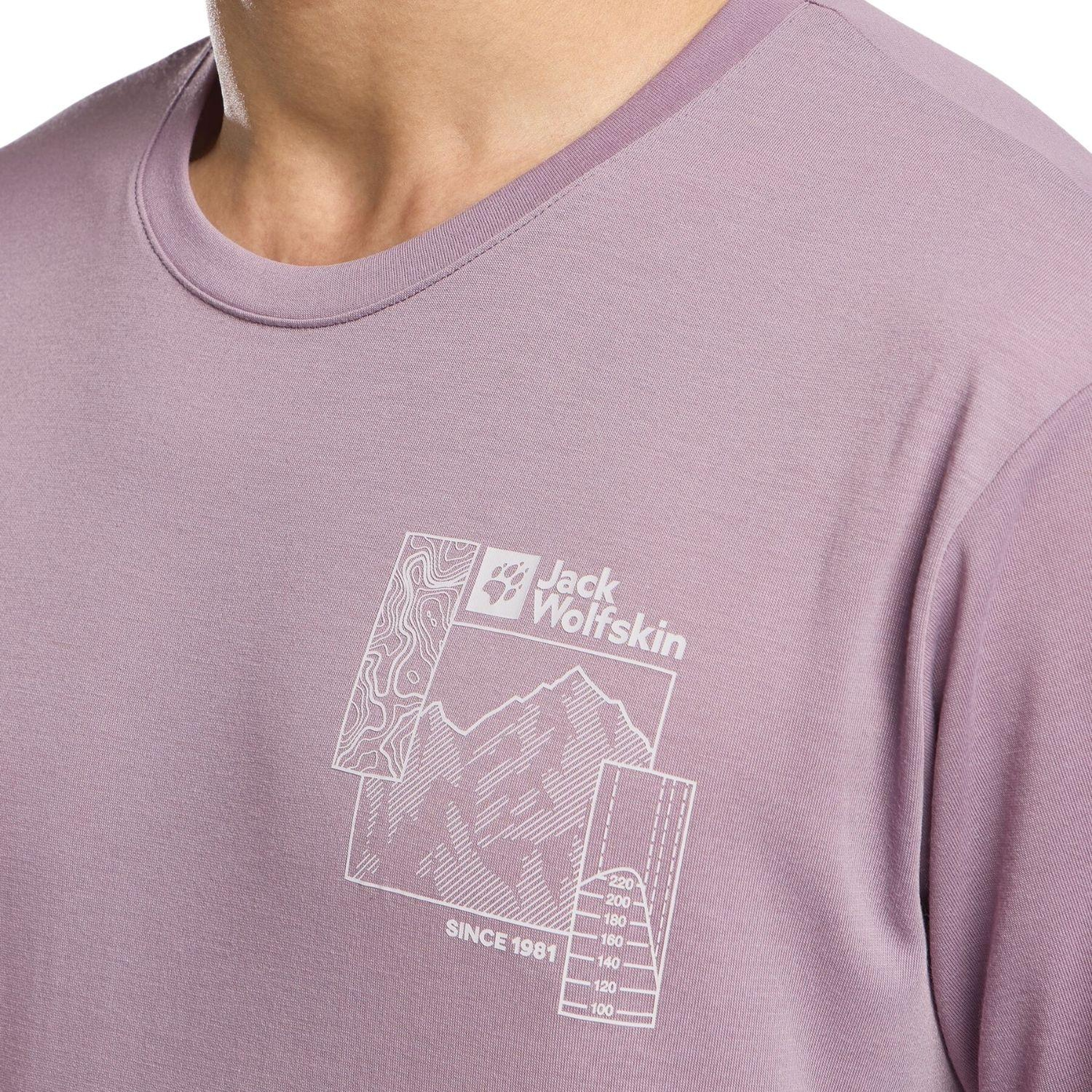 Jack Wolfskin Vonnan Graphic T Erkek Tişört