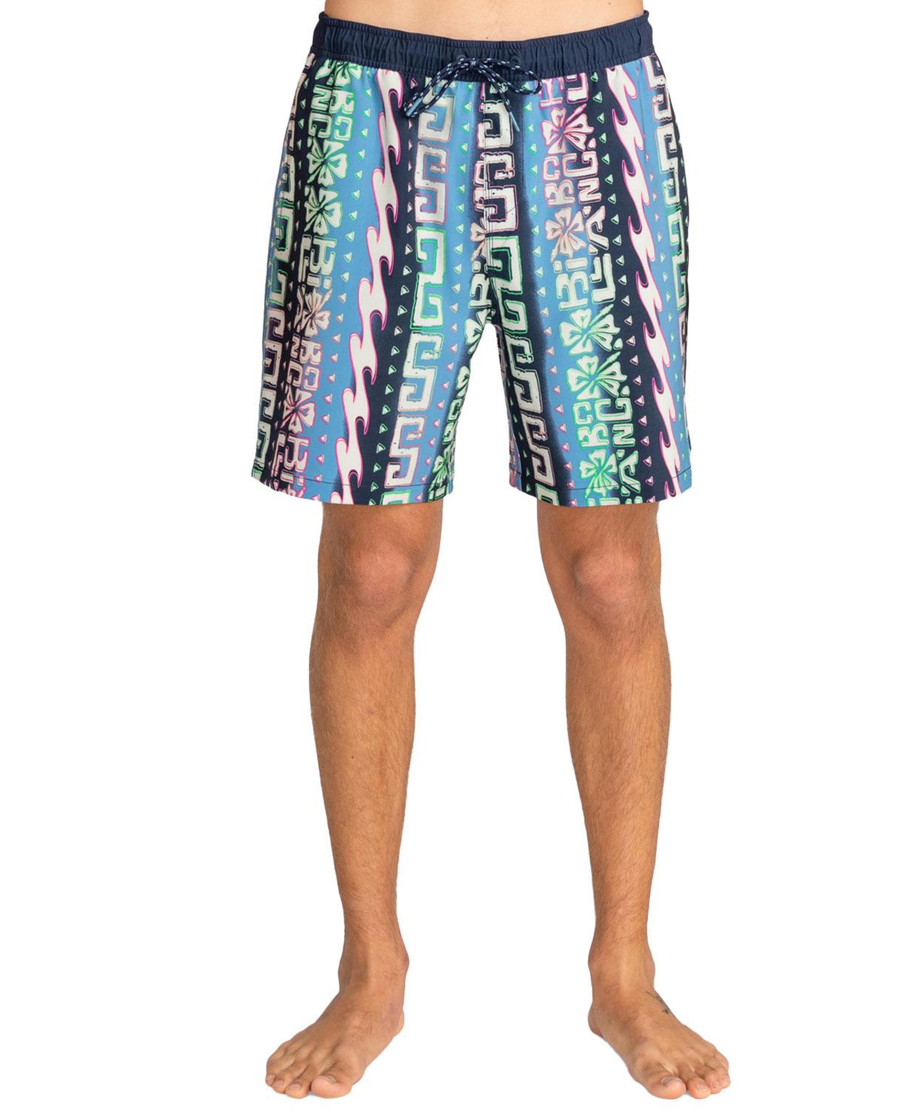 Billabong Wasted Times Lb Erkek Mavi Volley Short
