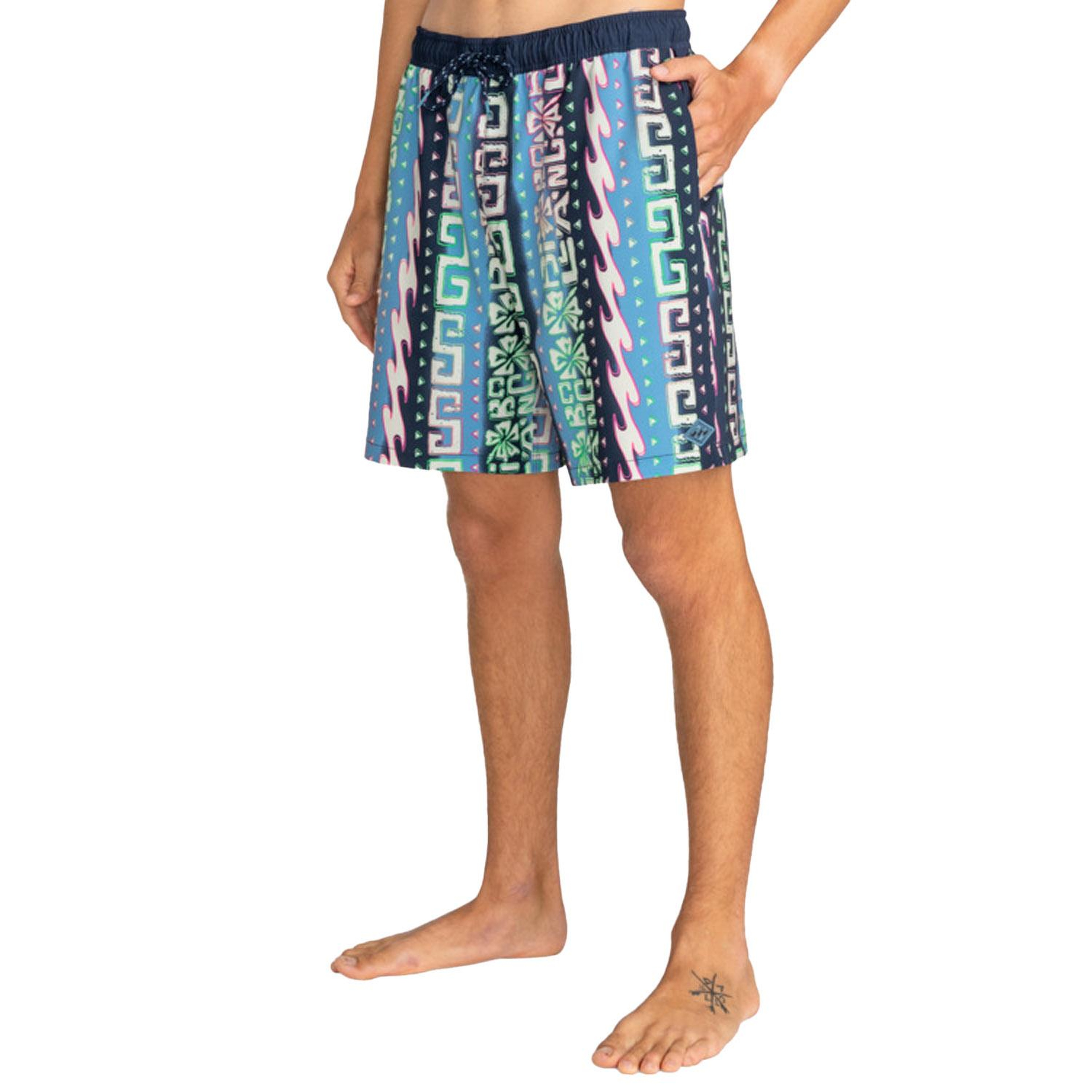 Billabong Wasted Times Lb Erkek Mavi Volley Short