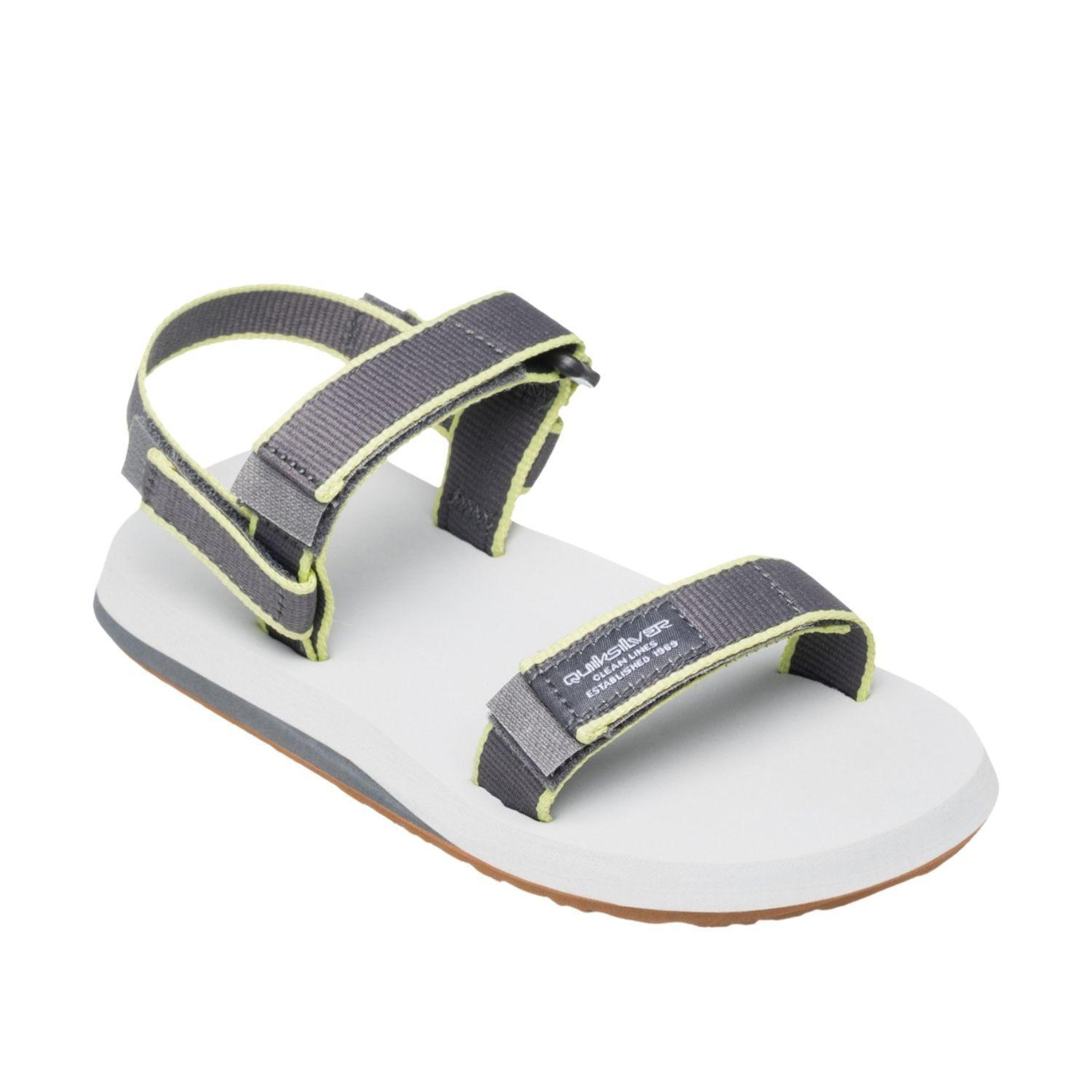 Quiksilver Monkey Caged Erkek Çocuk Gri Terlik