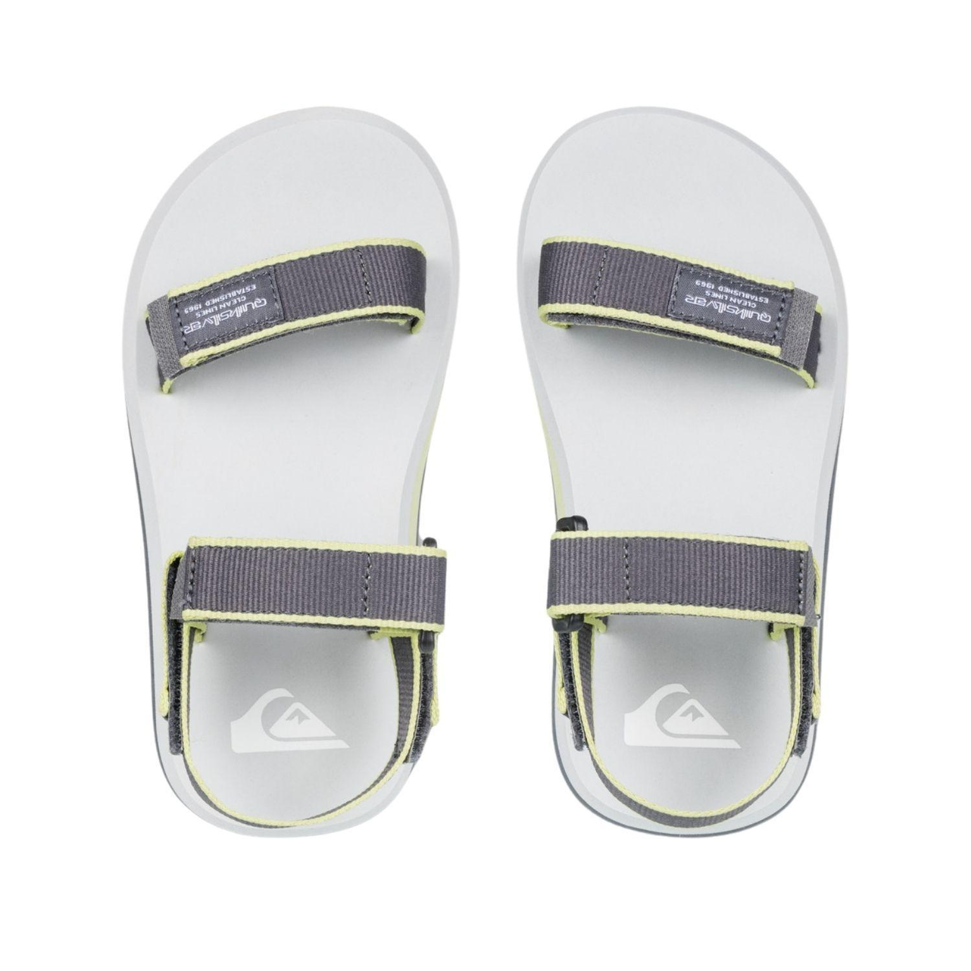 Quiksilver Monkey Caged Erkek Çocuk Gri Terlik