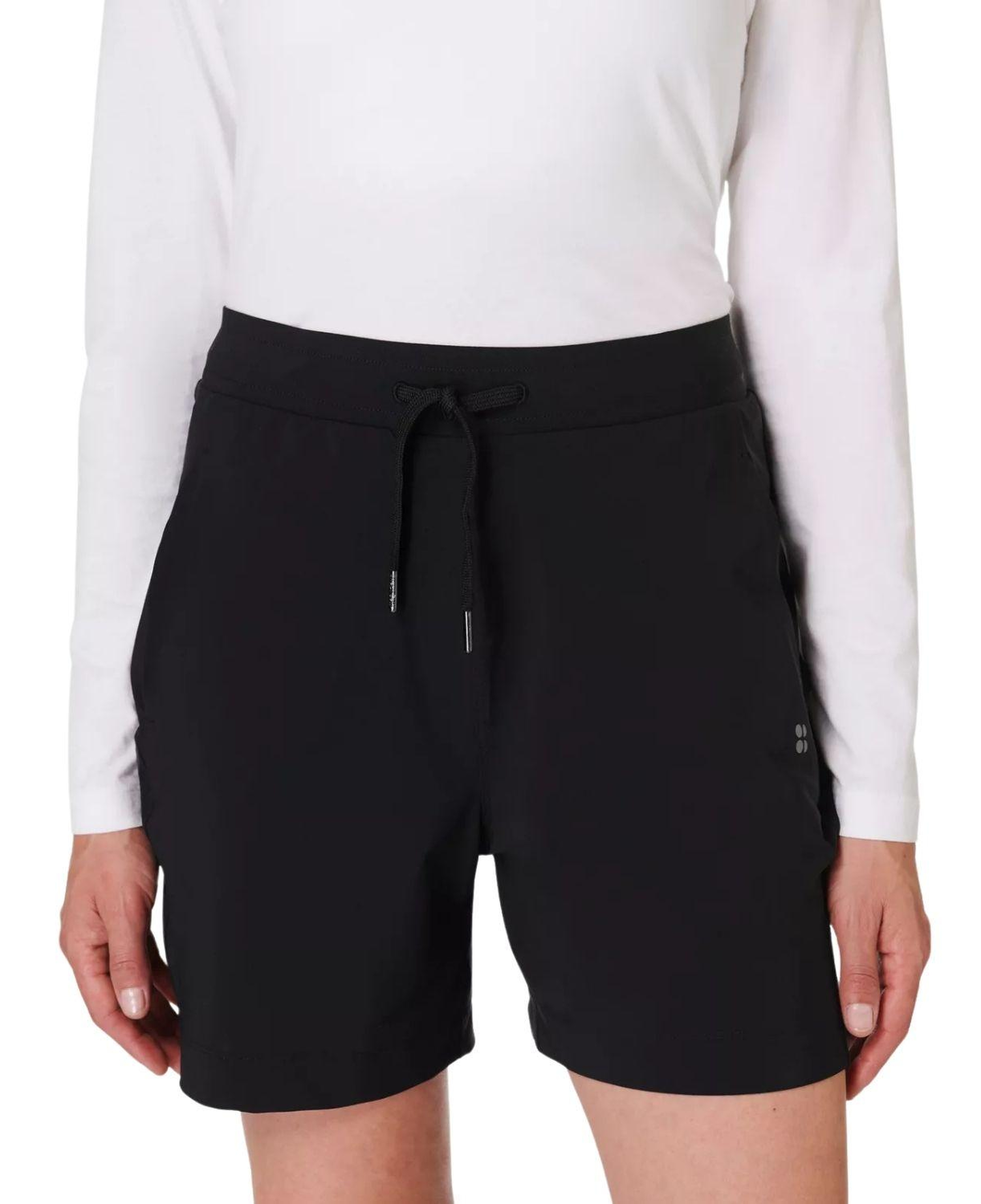 Sweaty Betty Explorer 5.5 Short Kadın Siyah Şort