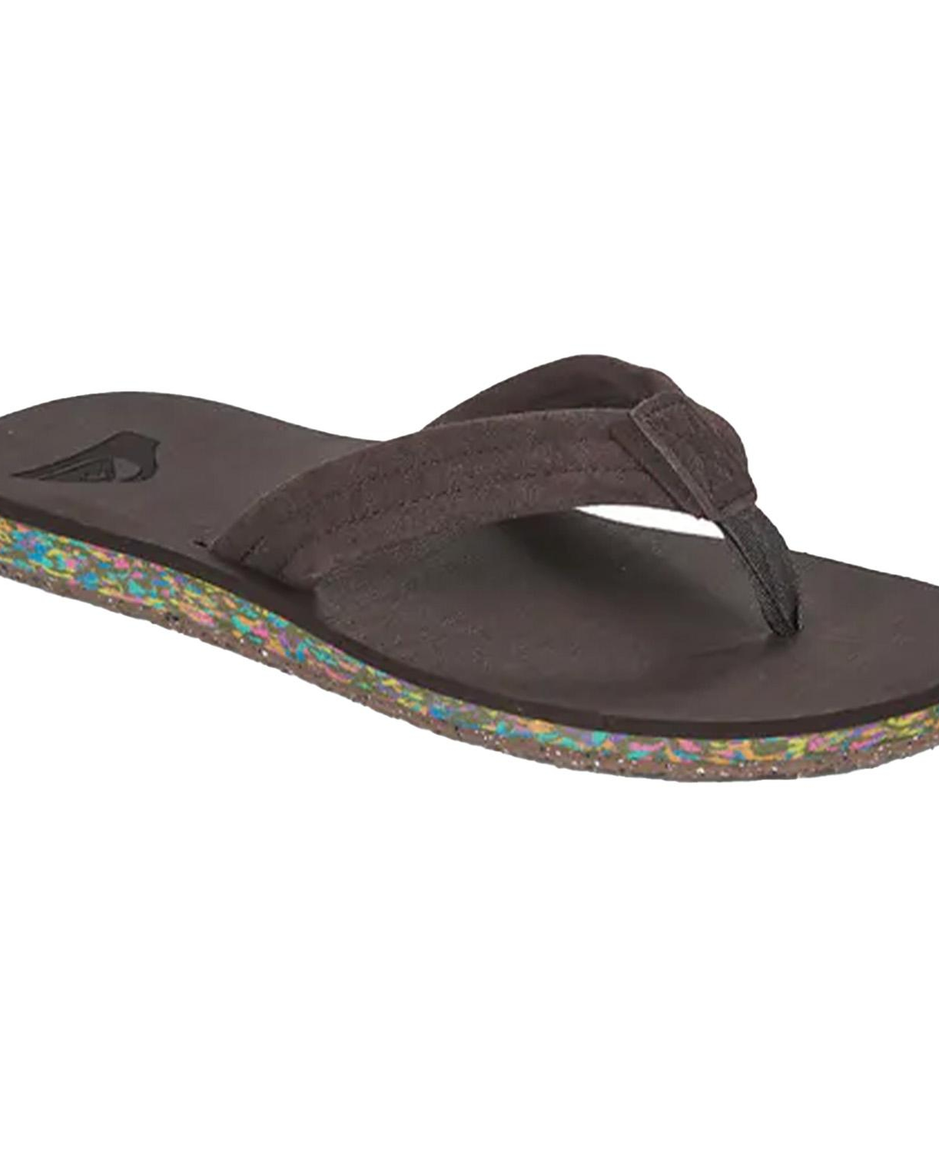 Quiksilver Carver Suede Recycled Erkek Kahverengi Terlik