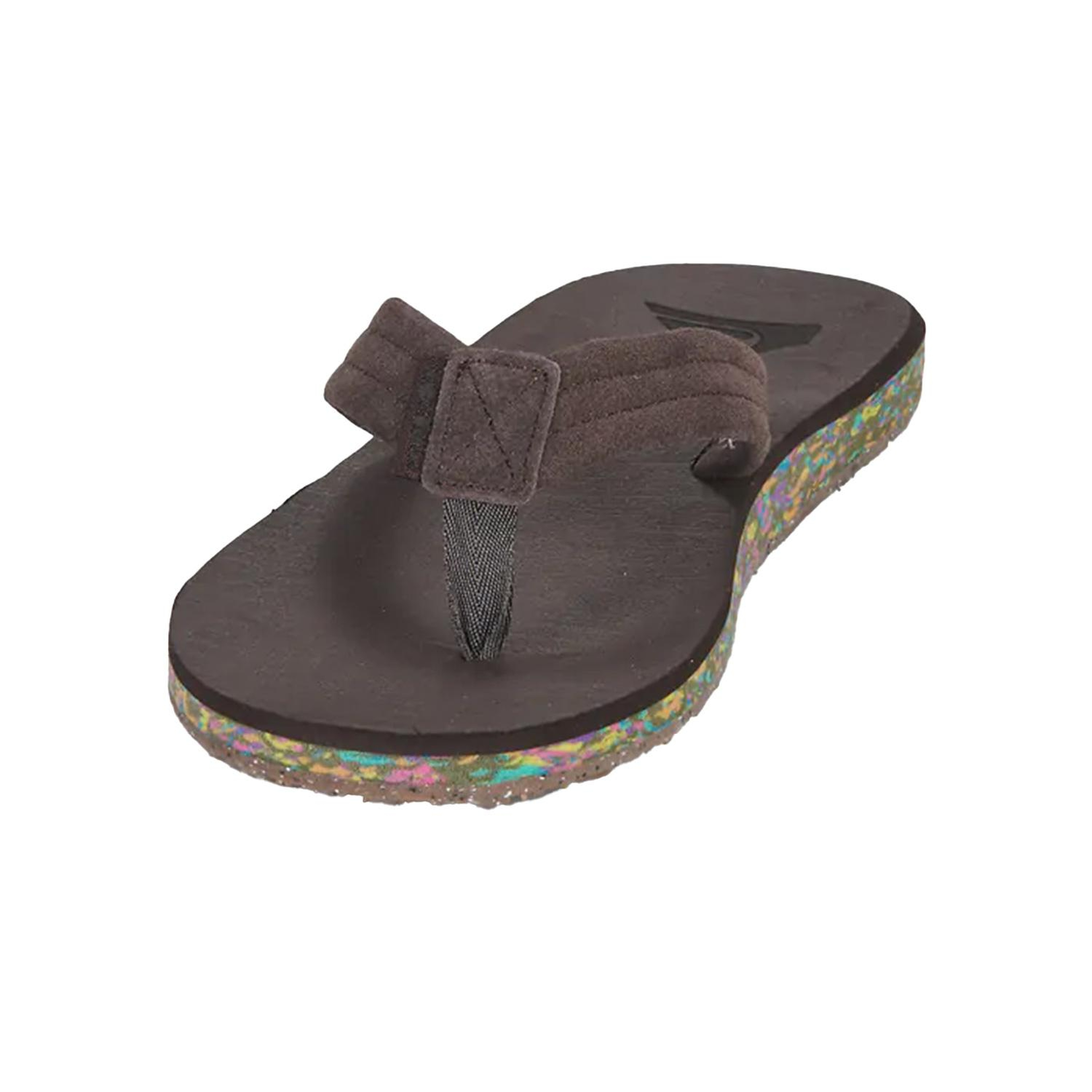 Quiksilver Carver Suede Recycled Erkek Kahverengi Terlik