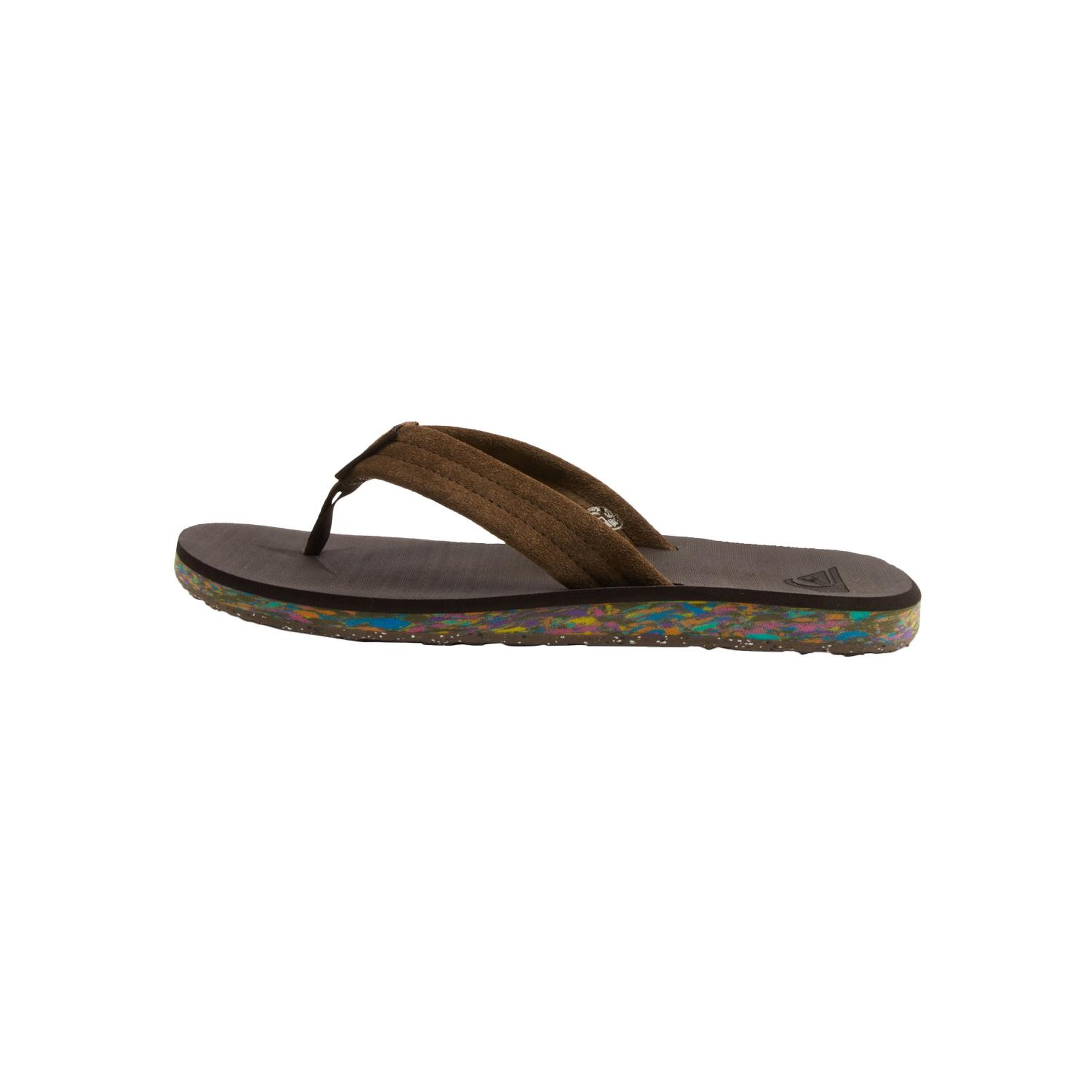 Quiksilver Carver Suede Recycled Erkek Kahverengi Terlik