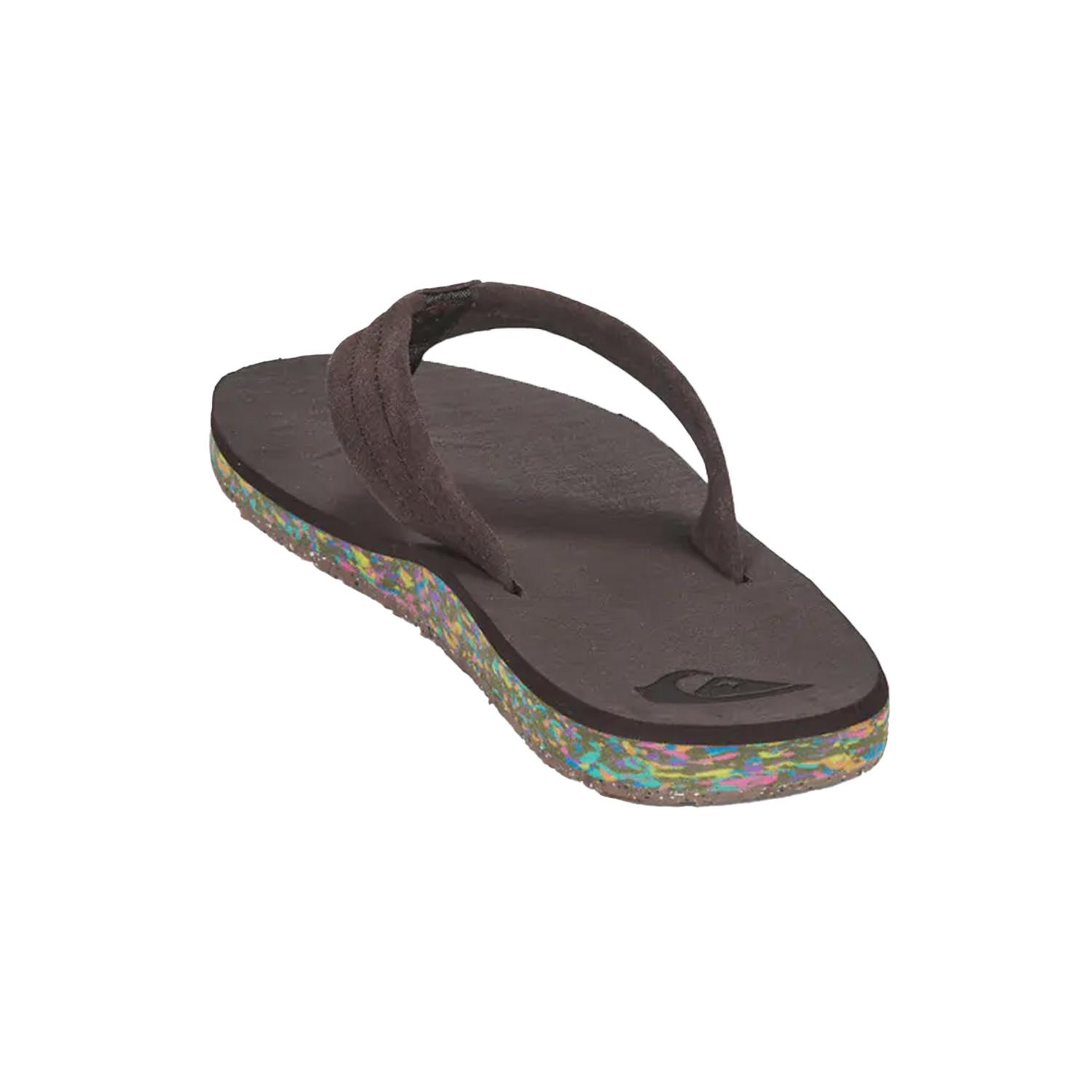 Quiksilver Carver Suede Recycled Erkek Kahverengi Terlik