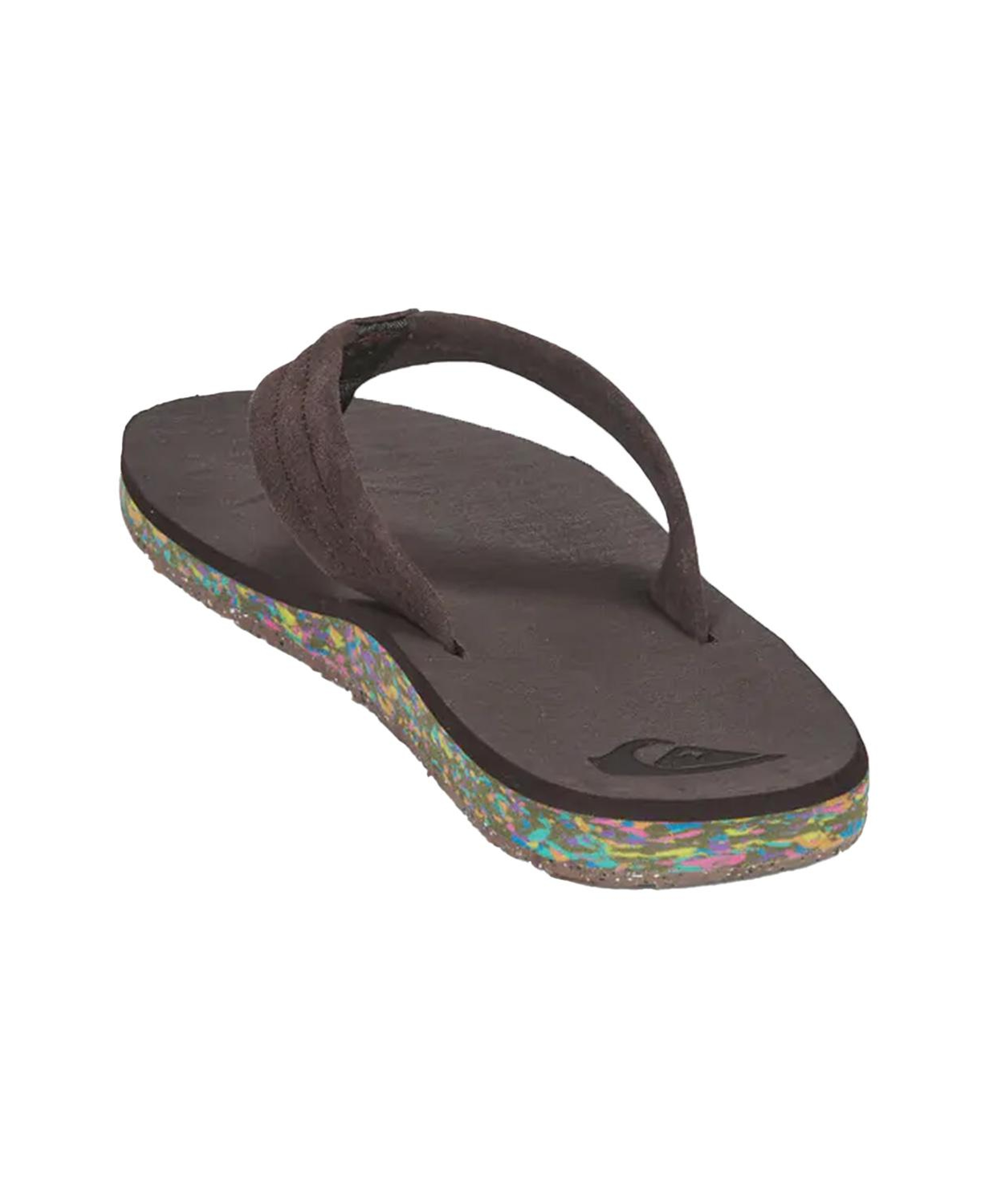 Quiksilver Carver Suede Recycled Erkek Kahverengi Terlik