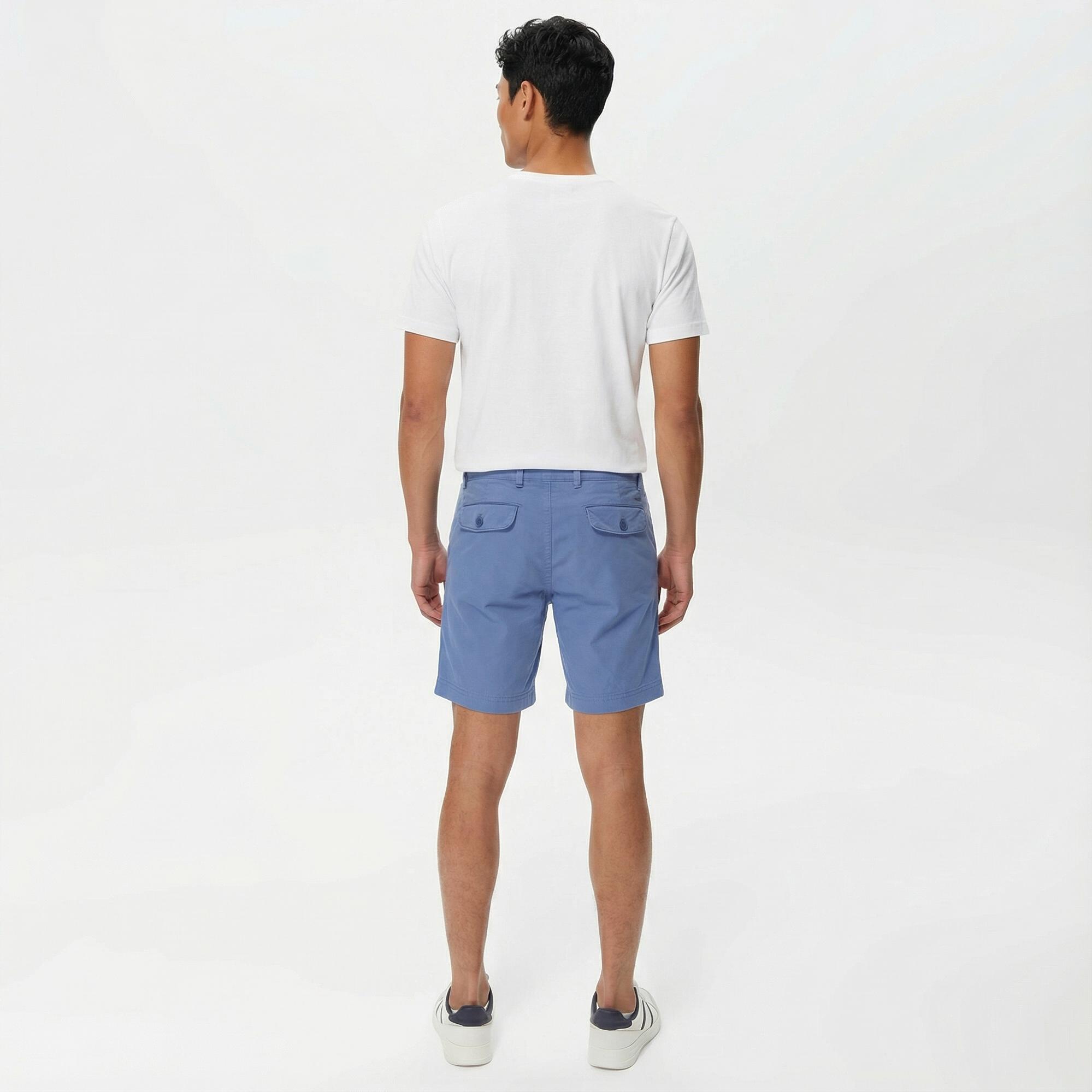 Nautica Erkek Mavi Bermuda