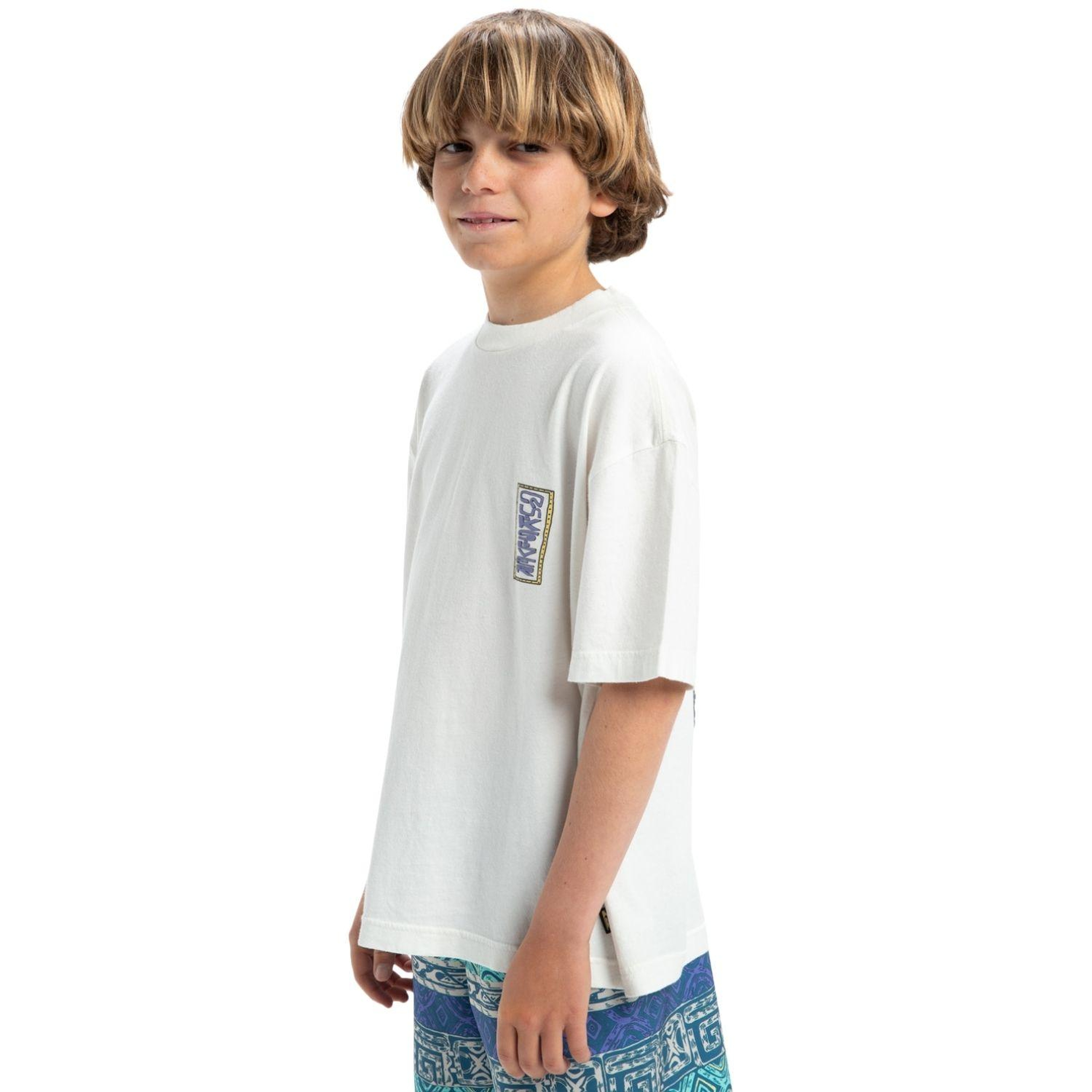 Quiksilver Gh Qs Sunrise Bowl Yth Erkek Çocuk Beyaz Tişört