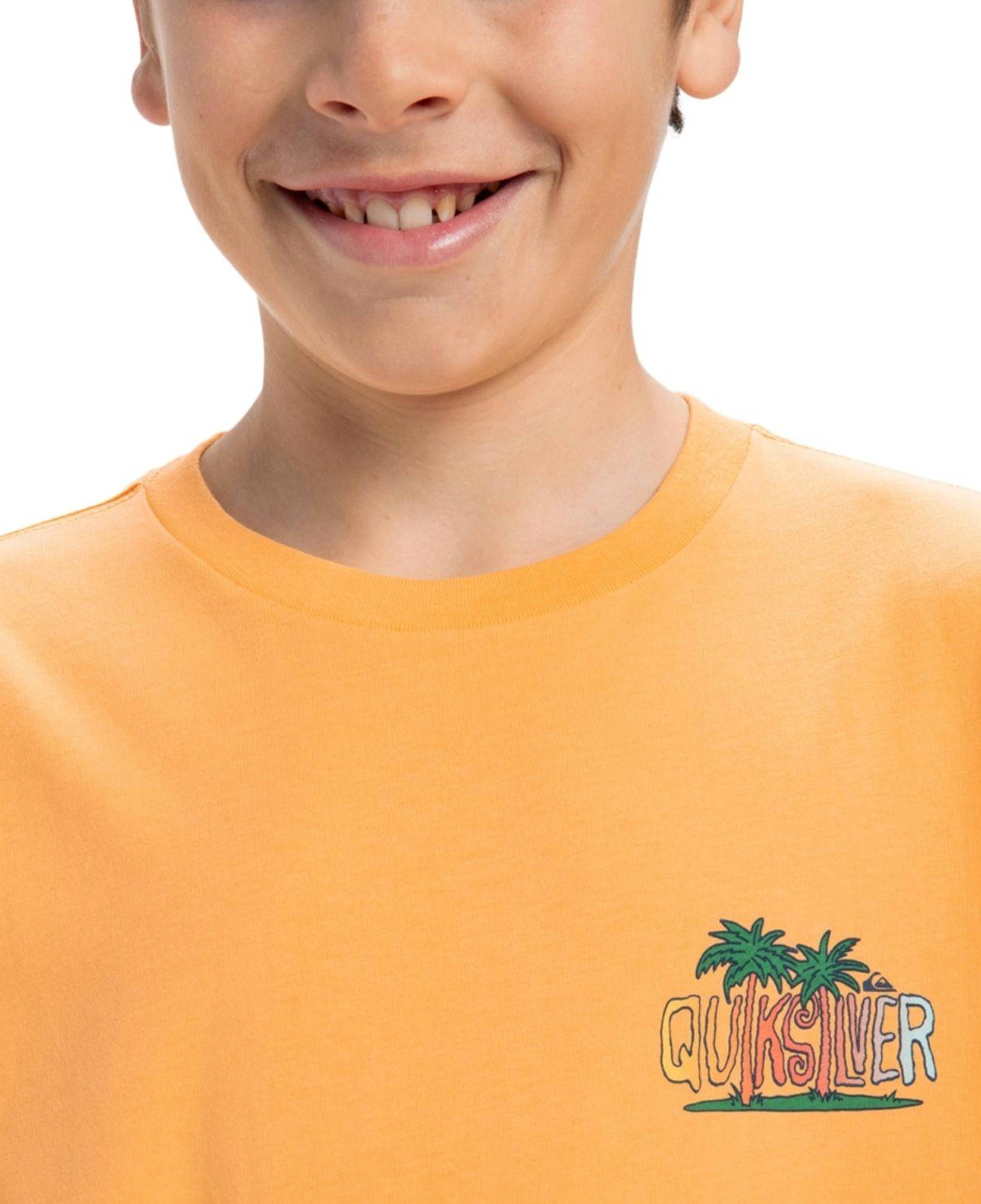 Quiksilver Ev Sunny Palms Yth Erkek Çocuk Sarı Tişört
