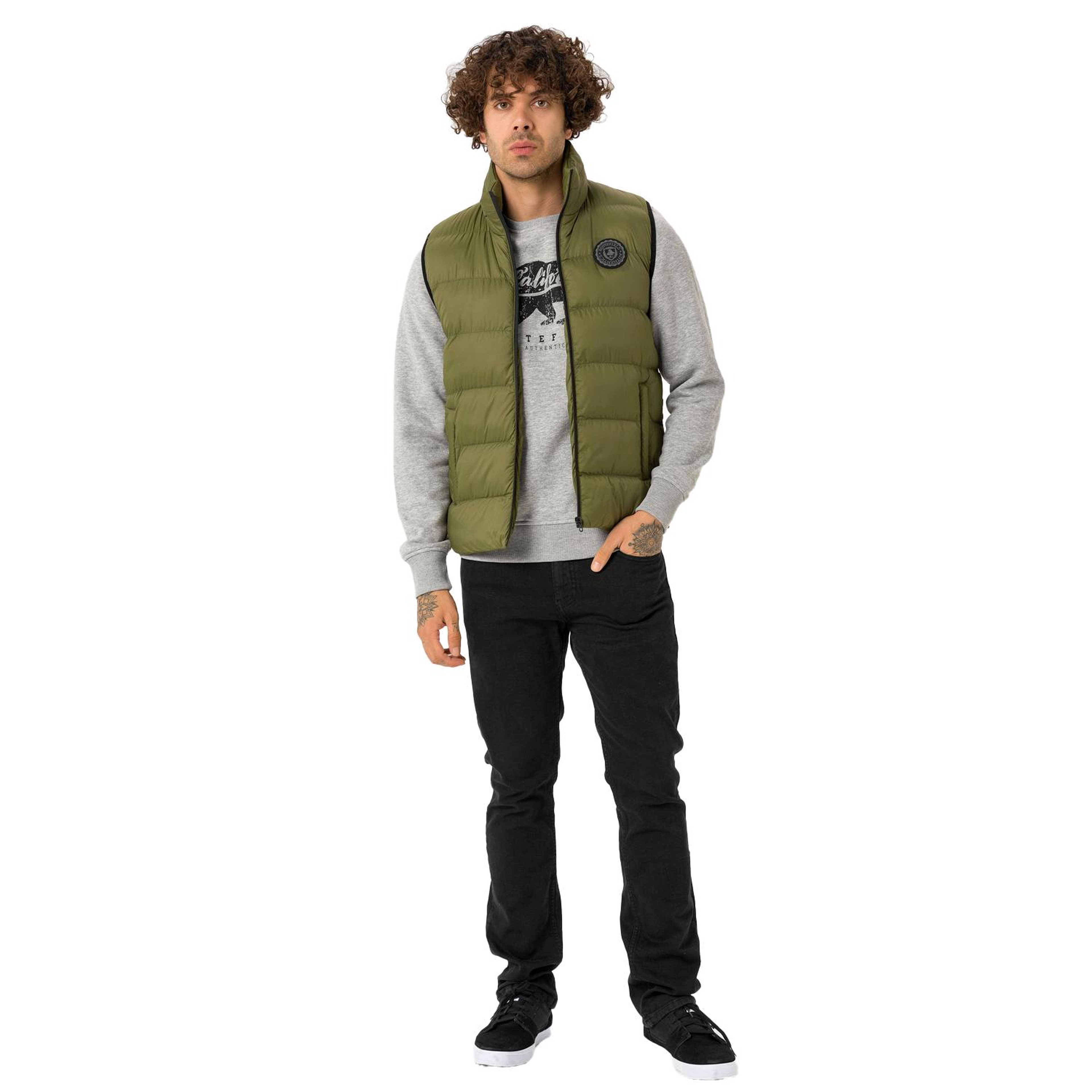 Routefield Joe Erkek Yeşil Yelek