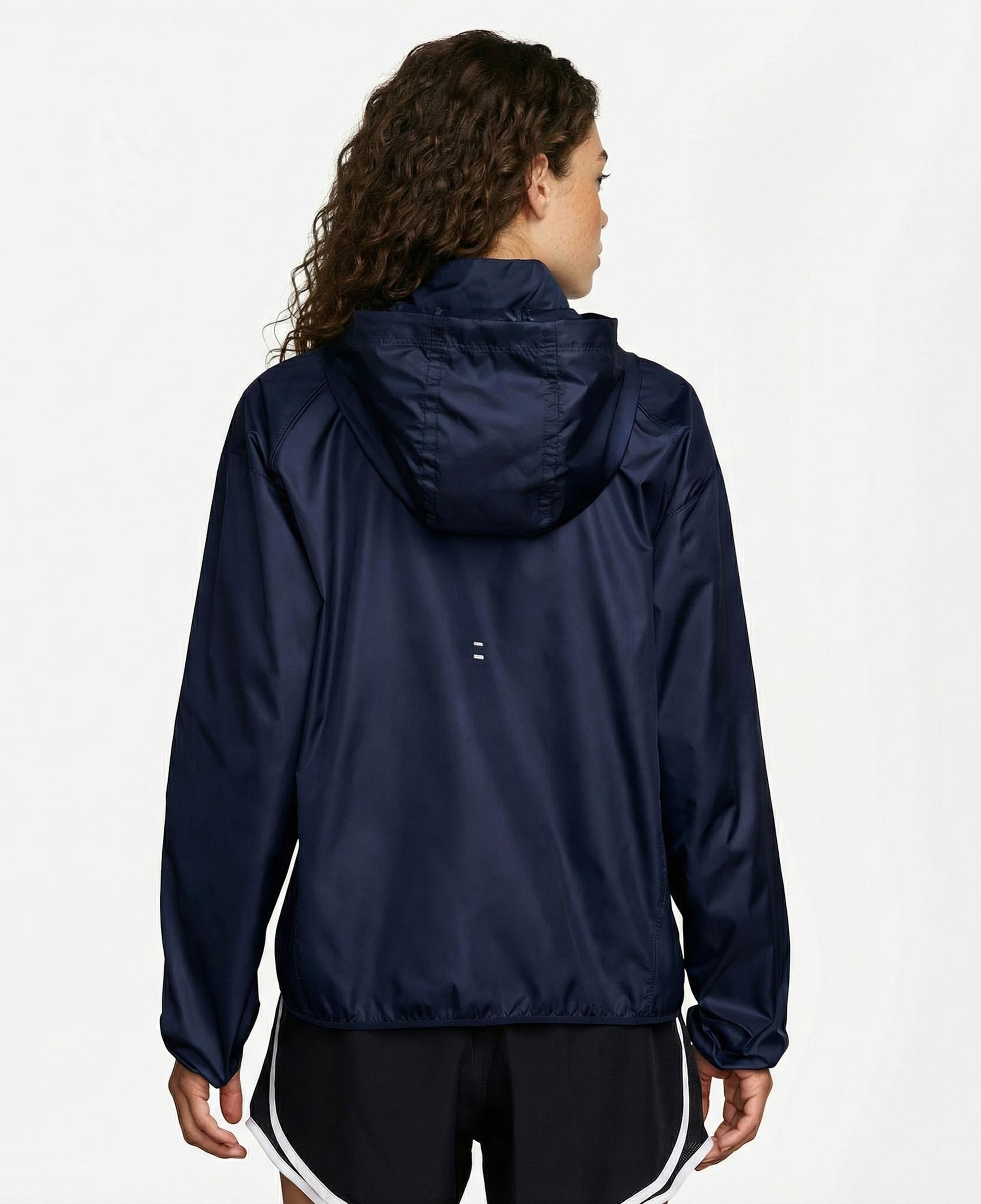 Nike Tempo Repel Kadın Lacivert Yağmurluk