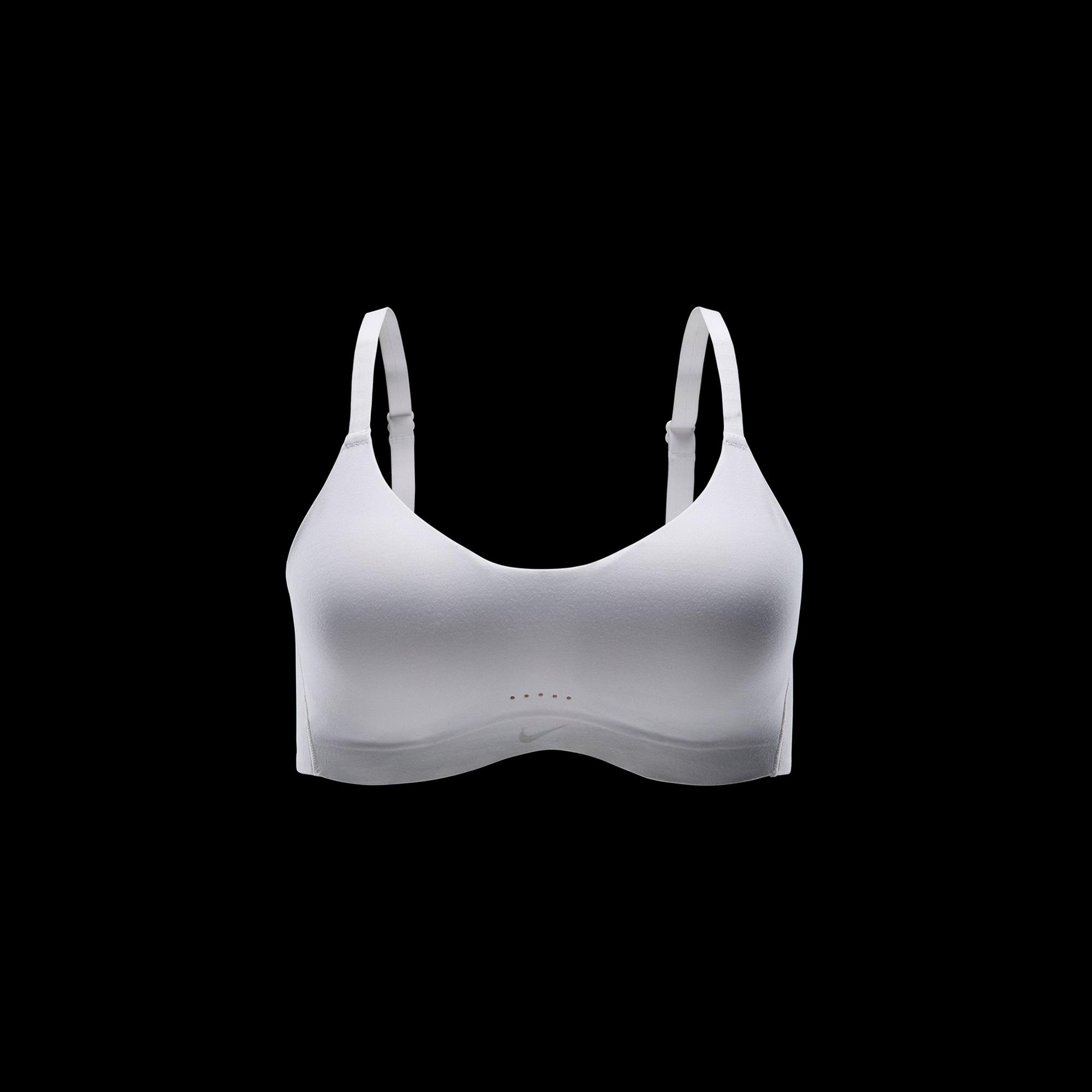 Nike Alate Minimalist Kadın Beyaz Bra