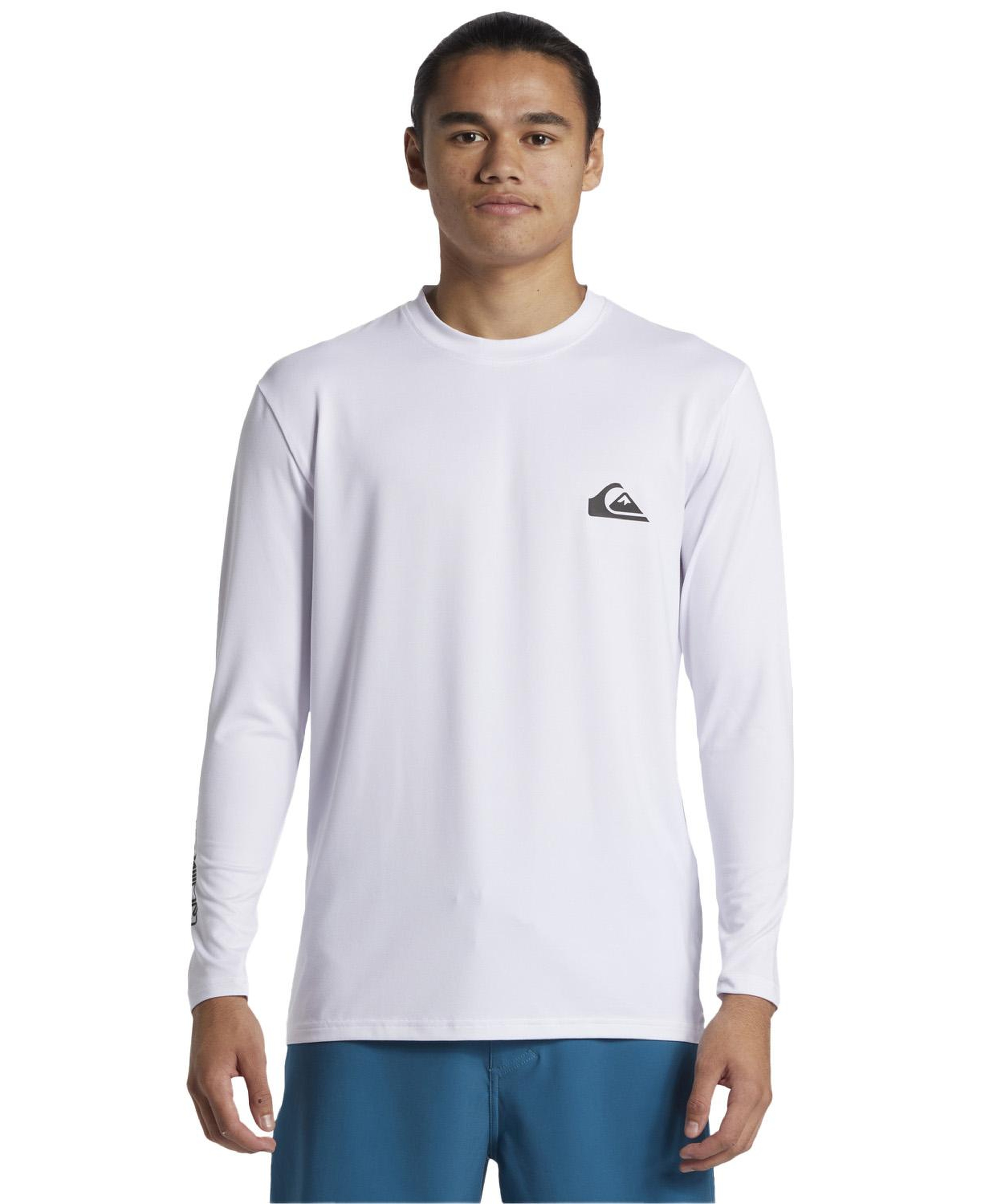 Quiksilver Everyday Surf Ls Erkek Beyaz Likra