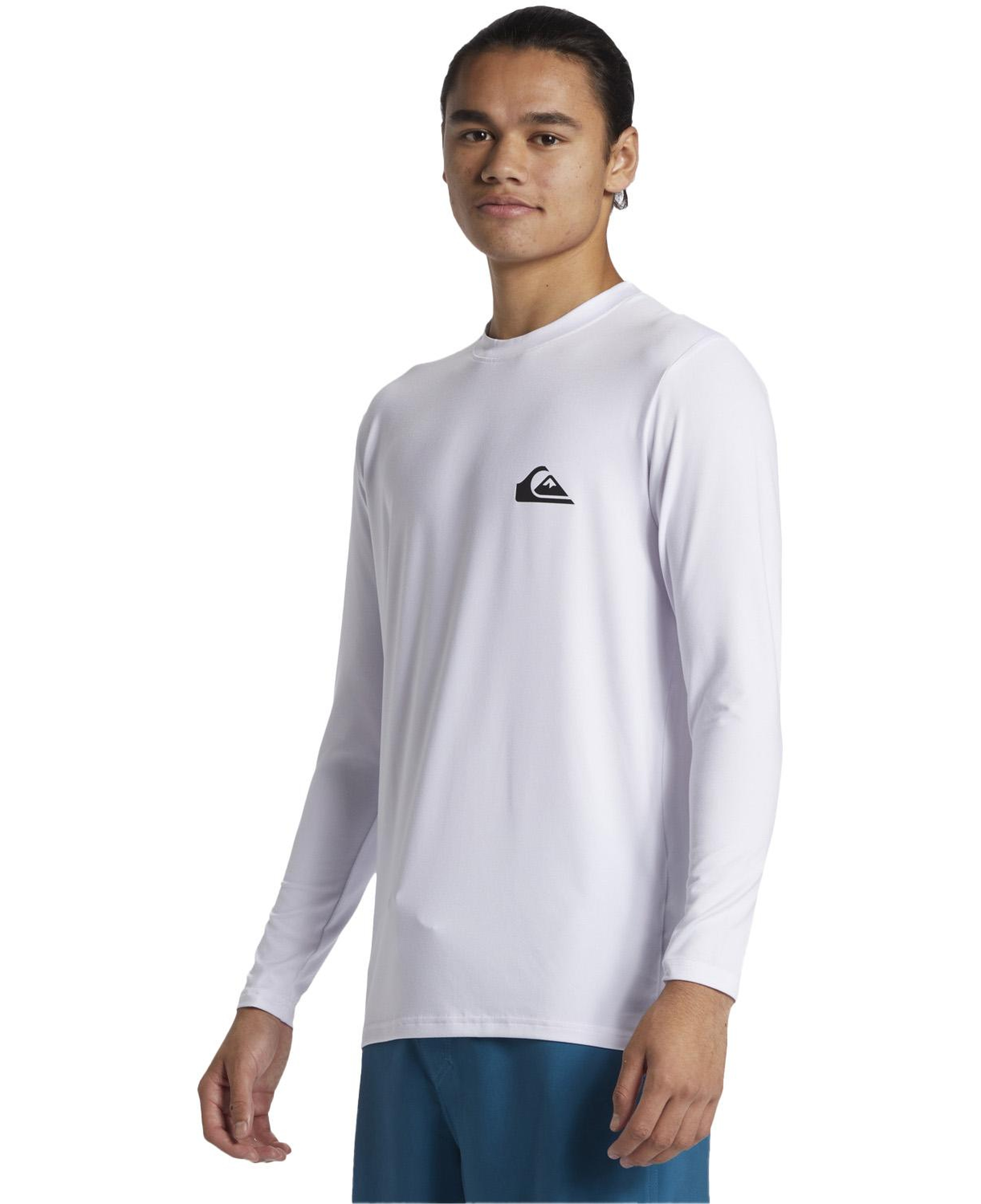 Quiksilver Everyday Surf Ls Erkek Beyaz Likra
