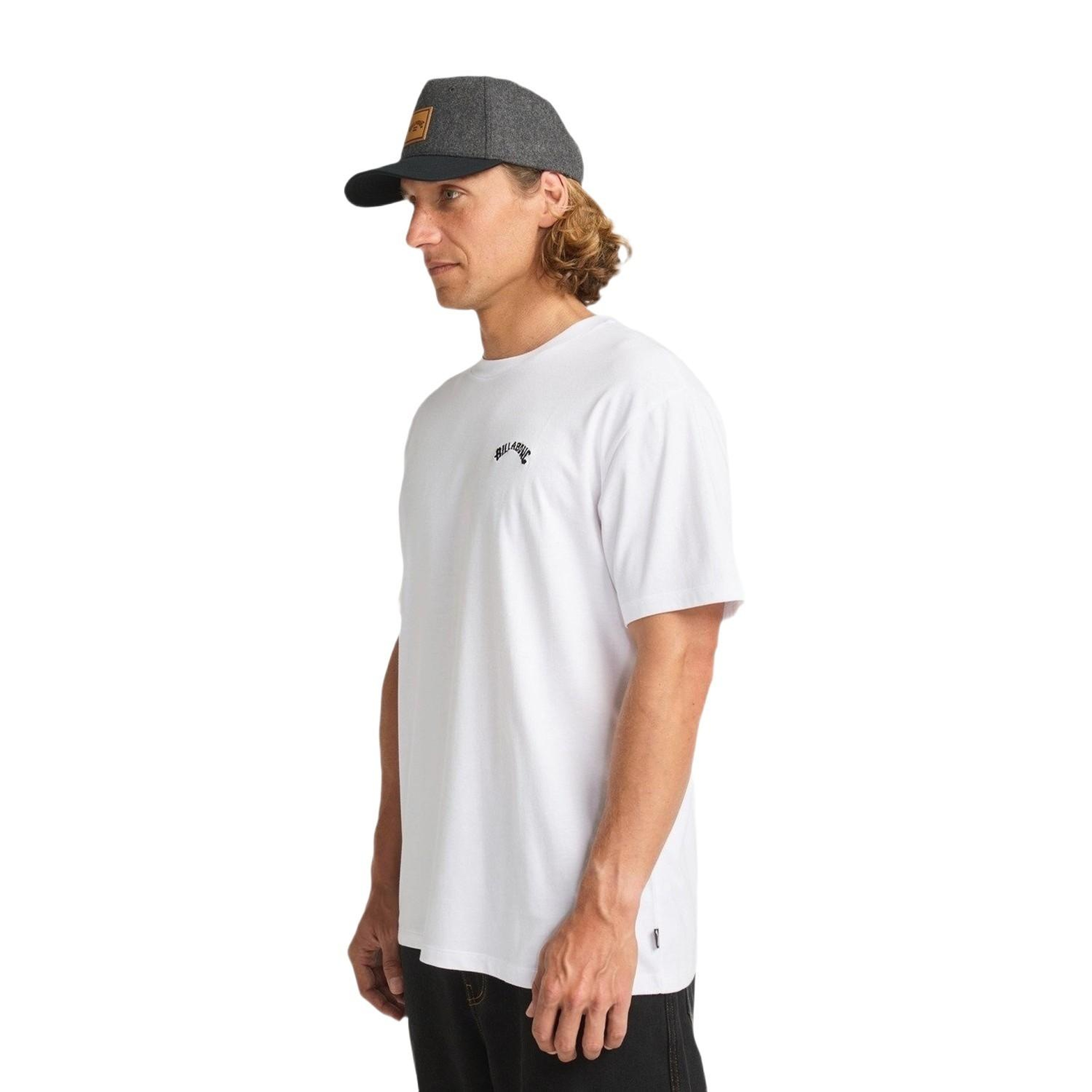 Billabong Arch Crew Ss Erkek Beyaz Tişört