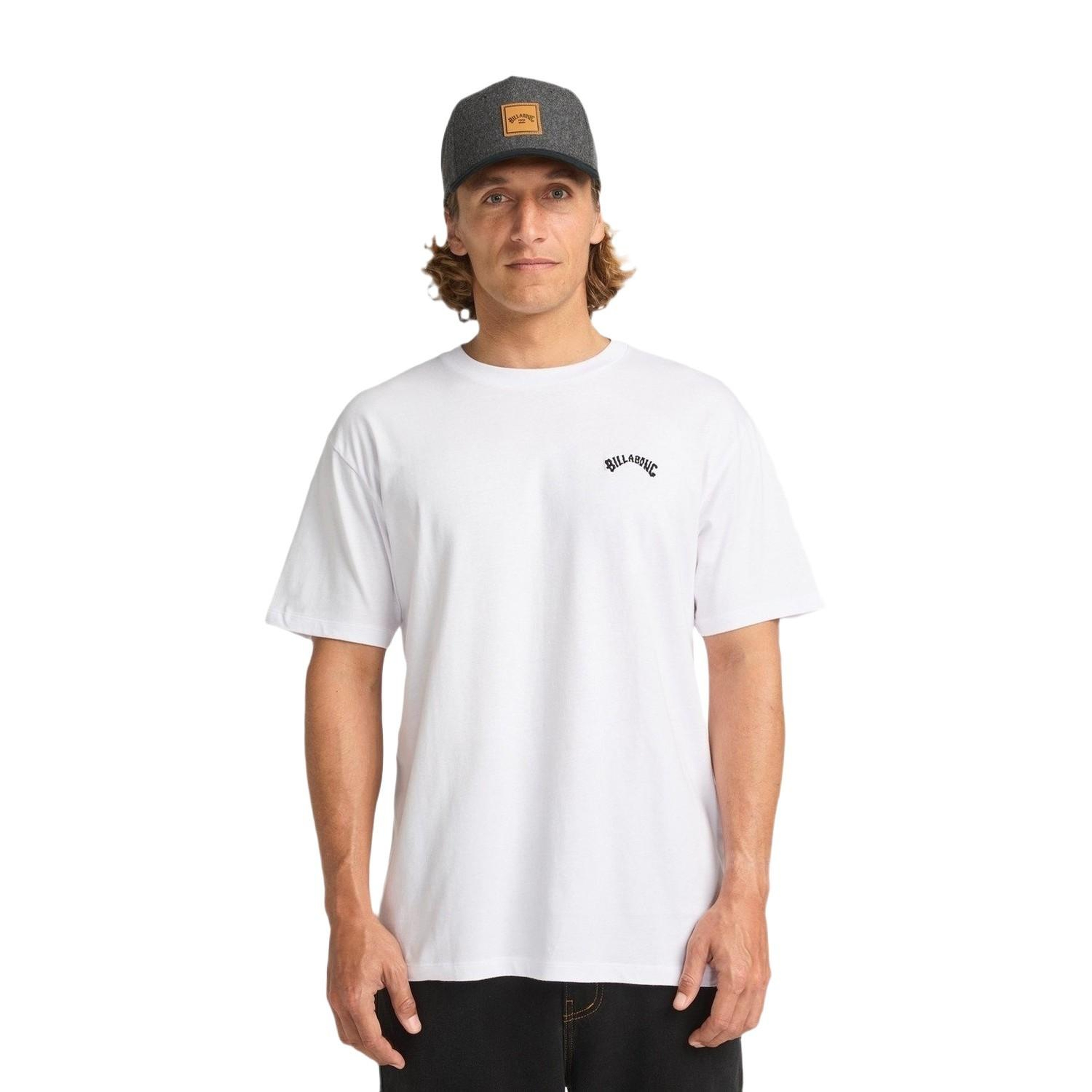 Billabong Arch Crew Ss Erkek Beyaz Tişört