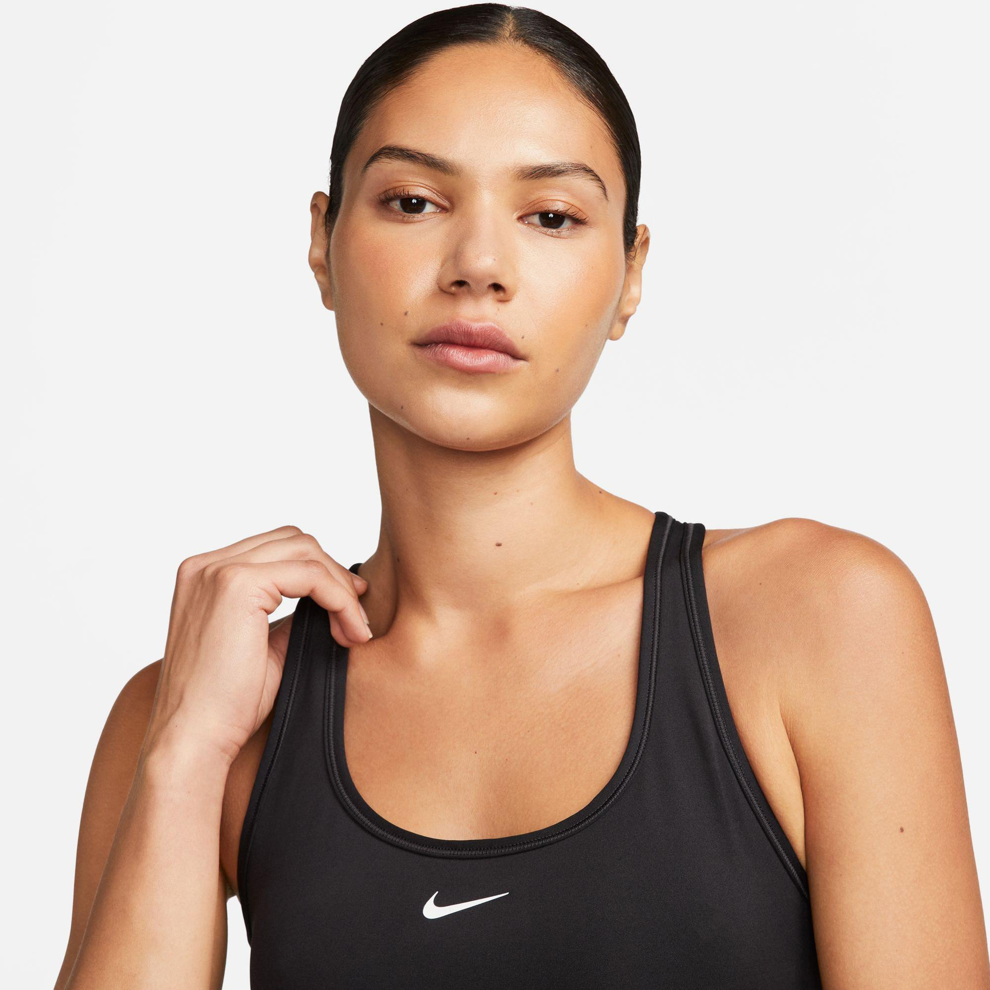Nike Swoosh Light Sport Kadın Siyah Bra