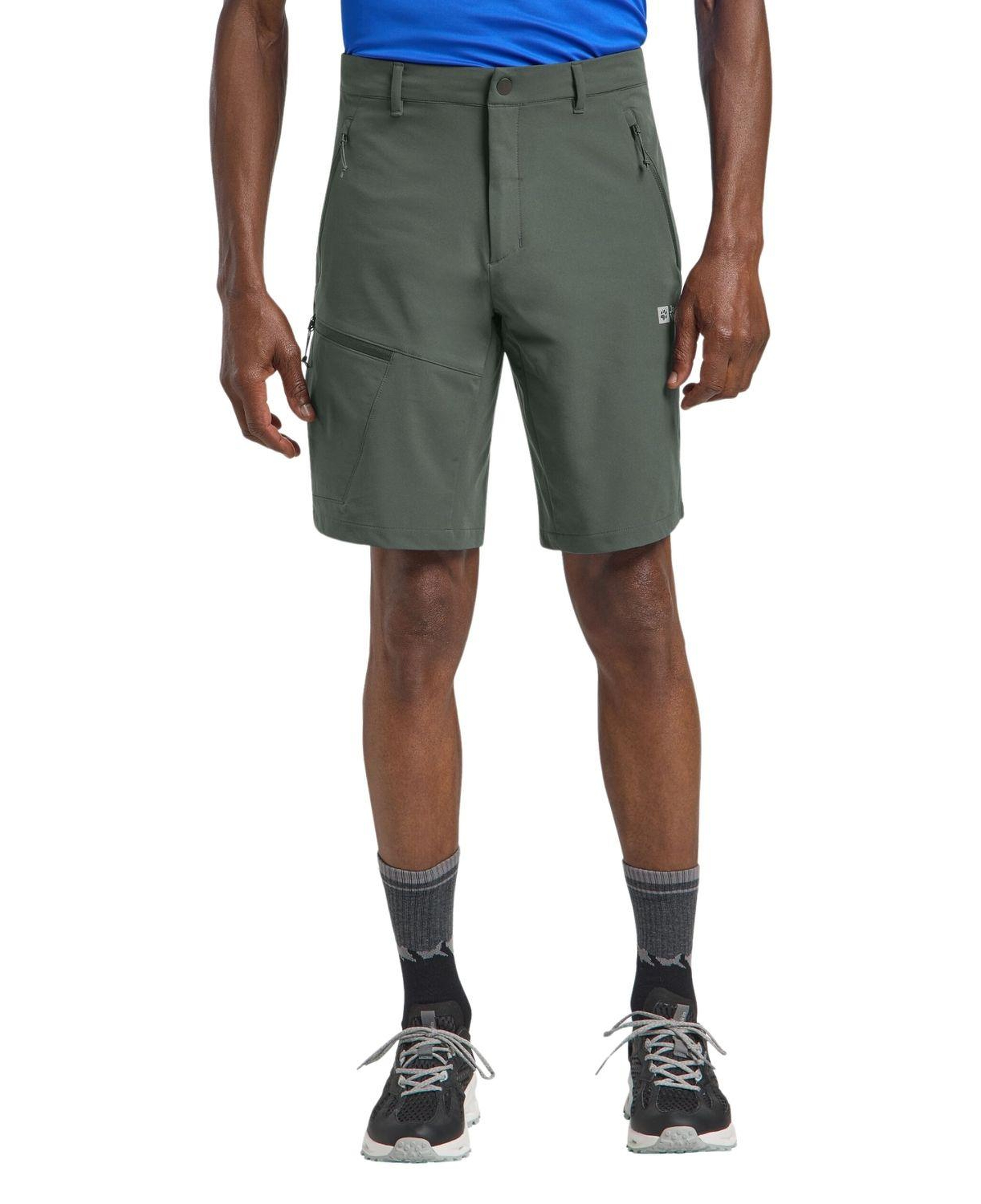 Jack Wolfskin Pico Trail Shorts Erkek Yeşil Şort